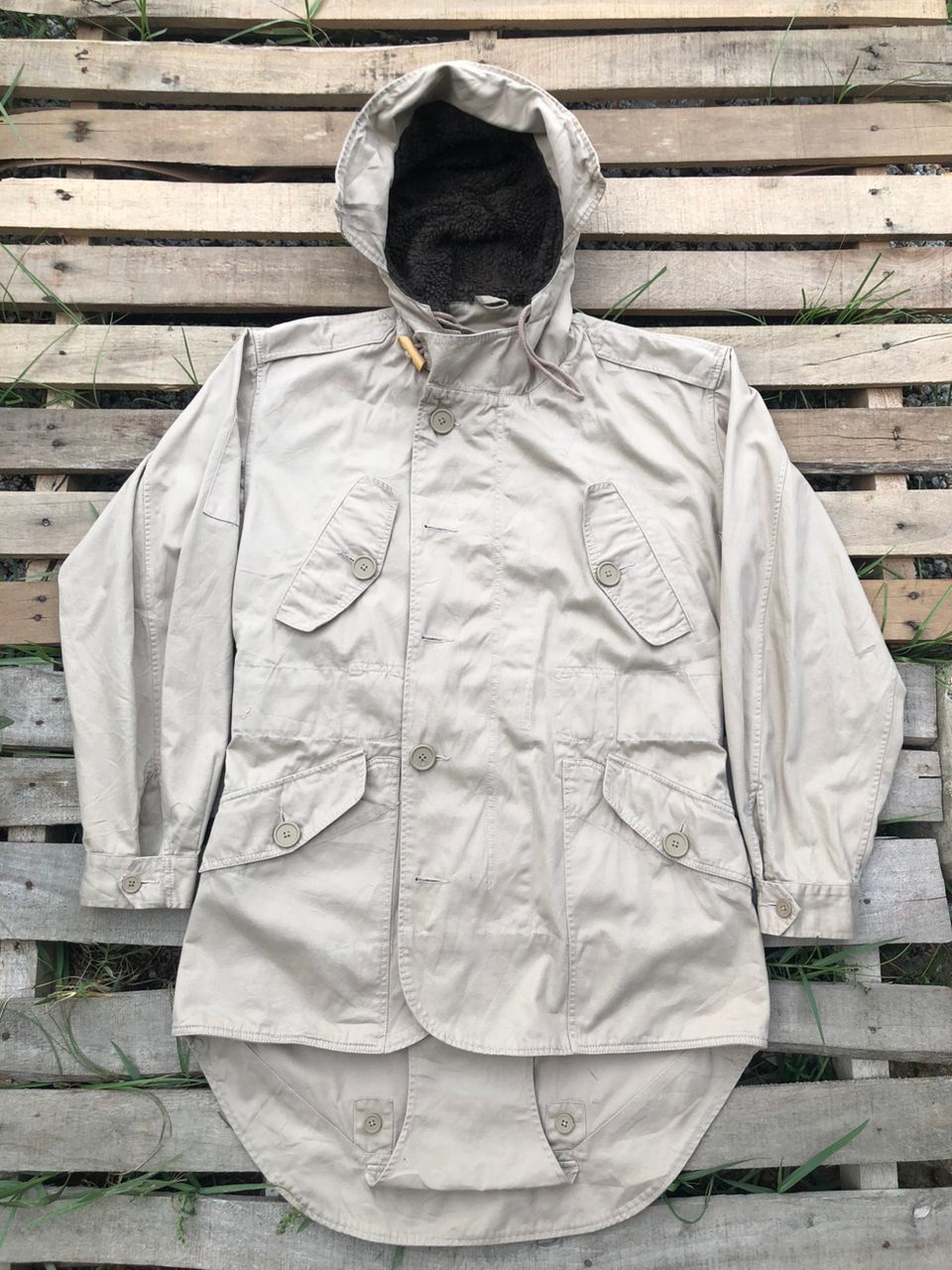 Alpha Industries Vintage Alpha Industries Fishtail Parka Jacket Size US L / EU 52-54 / 3 - 2 Thumbnail