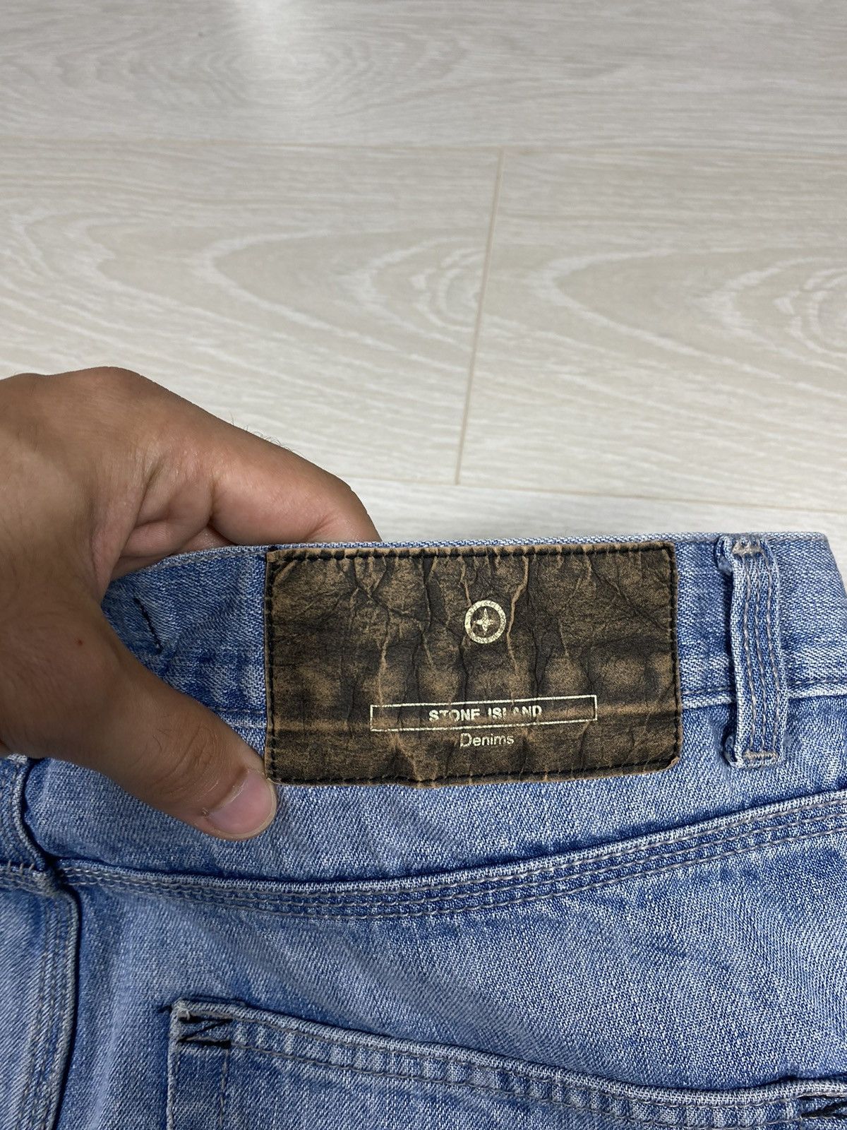Stone Island × Vintage Stone Island Denims Jeans Pants Size US 36 / EU 52 - 20 Thumbnail