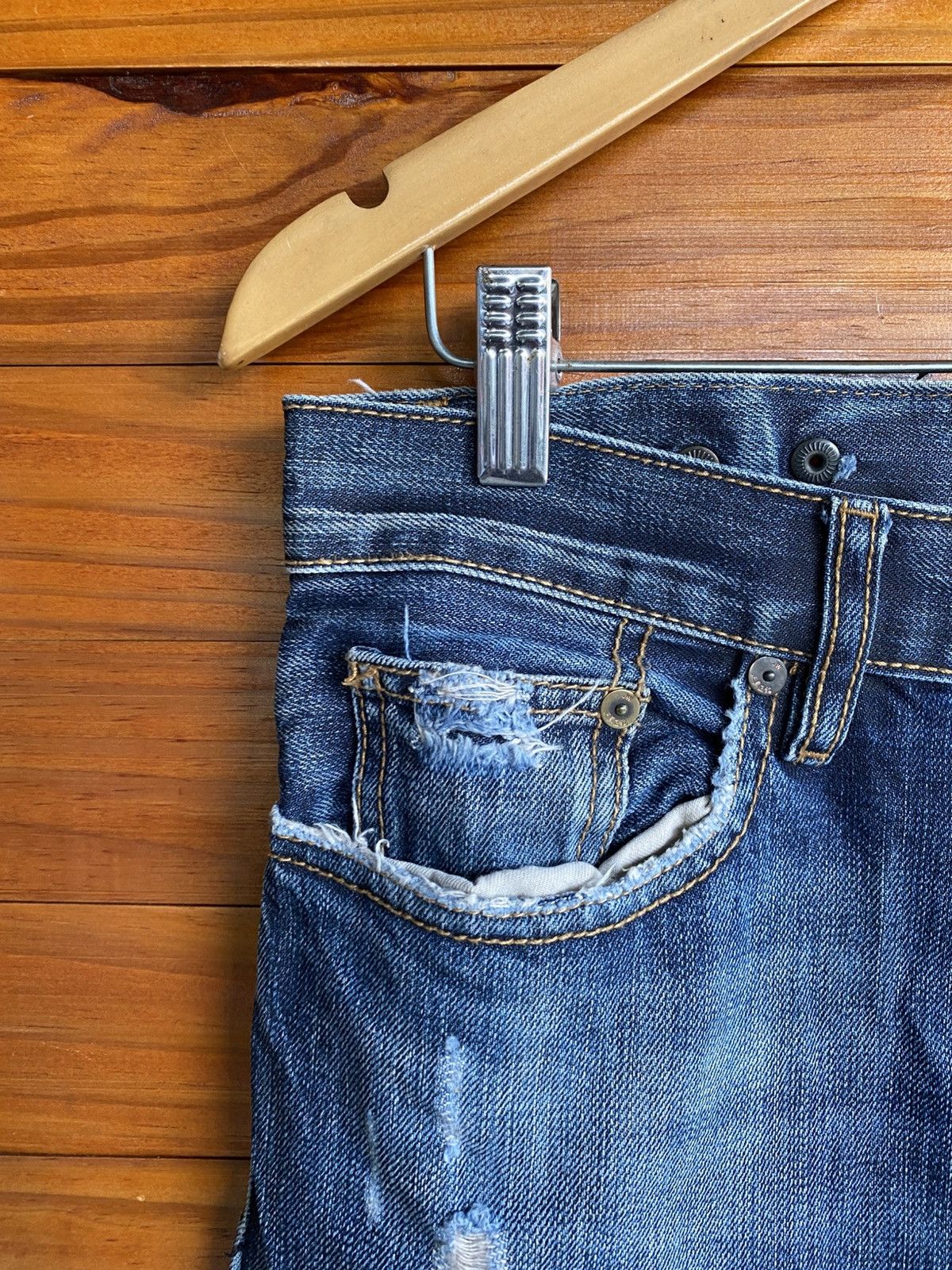 JW Anderson JW Anderson Authentic Japanese Selvedge Denim Jeans Size US 32 / EU 48 - 9 Thumbnail