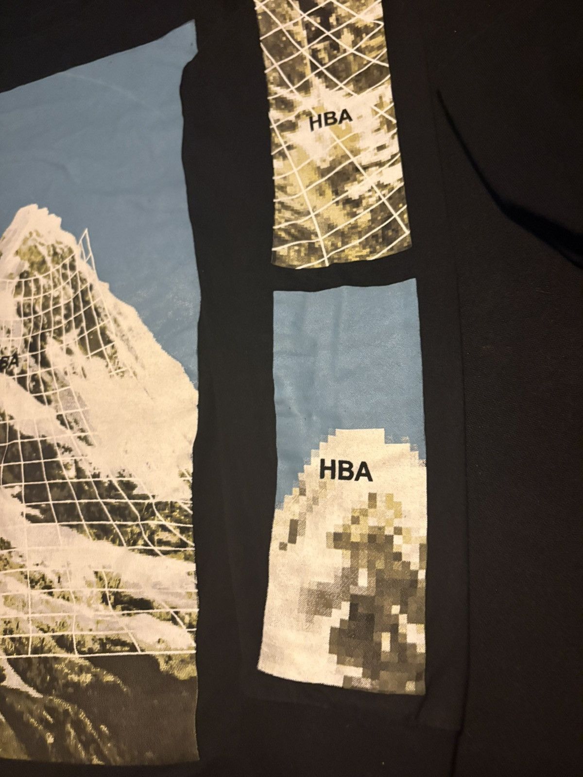 Hood By Air HBA HOOD BY AIR MOUNTAIN PIXEL LONG SLEEVE RARE!! Y2K Size US M / EU 48-50 / 2 - 6 Thumbnail