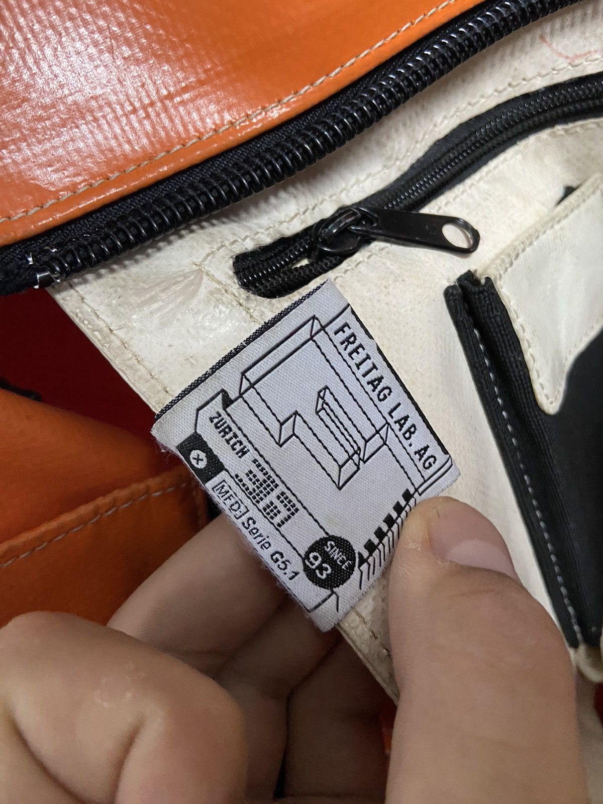 Freitag × Vintage Freitag Vintage Waterproof Shoulder Bag Recycle ♻️ Size ONE SIZE - 5 Thumbnail