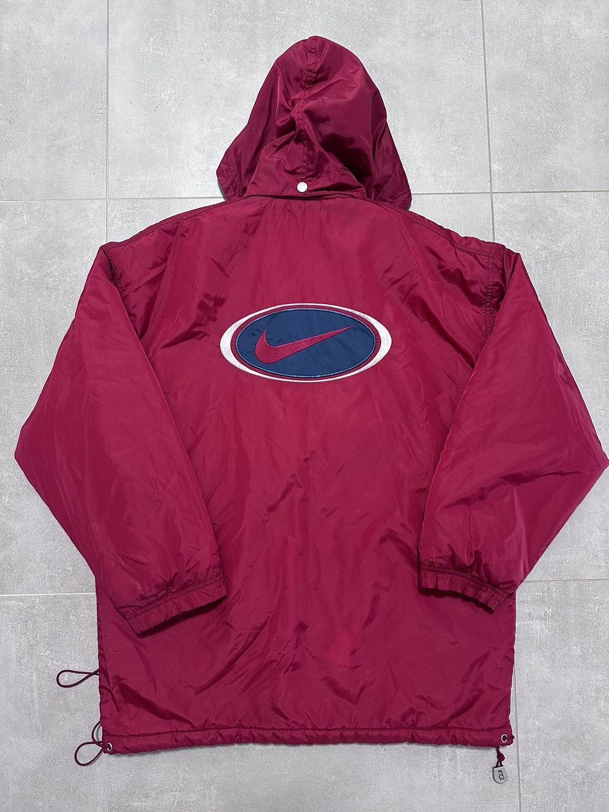 Nike × Vintage Nike Vintage Swoosh Jacket Big Logo Mens Size M Size US M / EU 48-50 / 2 - 8 Thumbnail