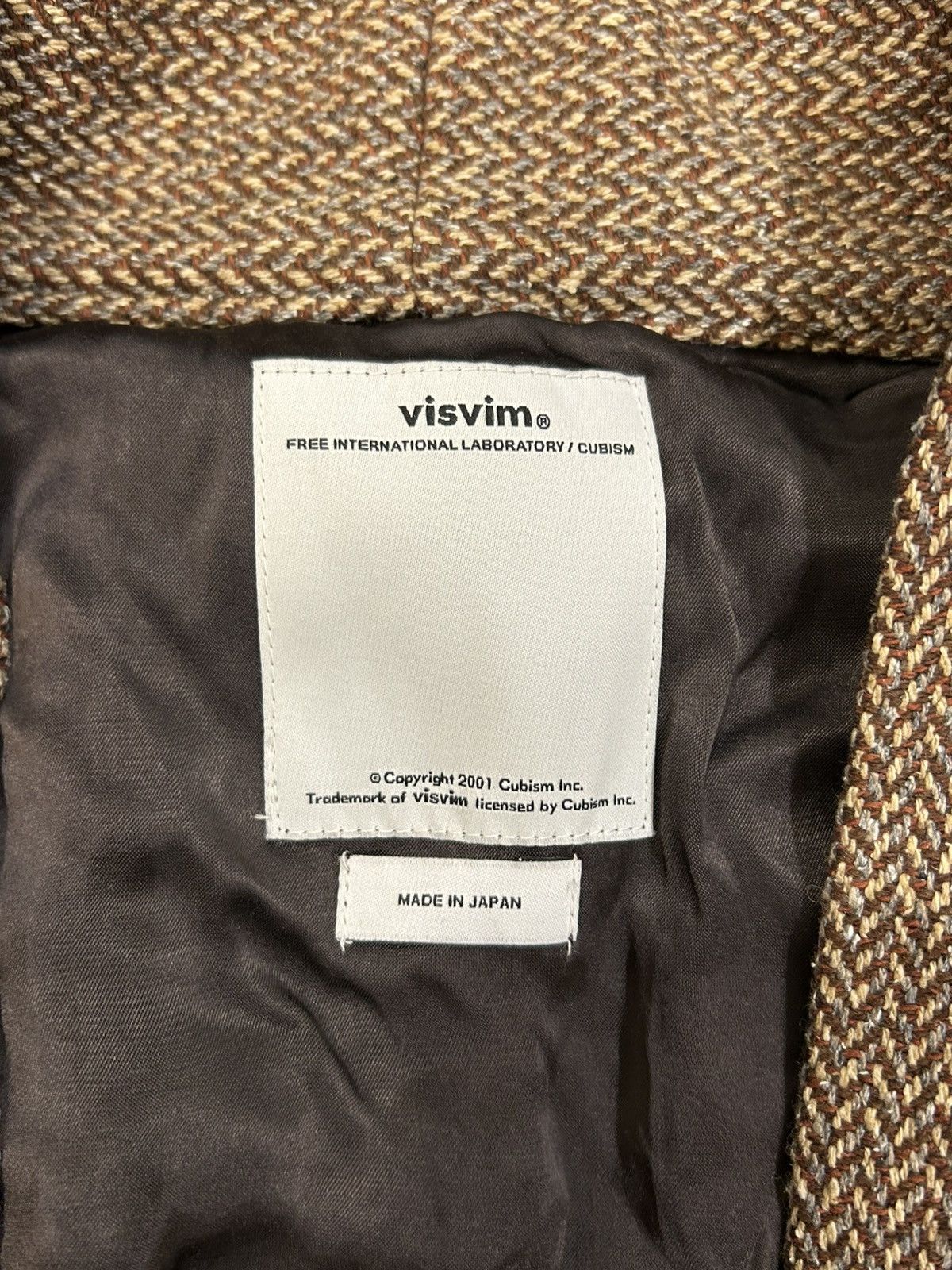 Visvim Visvim AW/17 Herringbone Yukata Coat Size US M / EU 48-50 / 2 - 3 Thumbnail