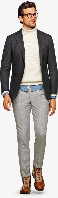 Suitsupply SUITSUPPLY Havana Patch HL Blazer Wool Jacket Suit Coat Size 38R - 14 Thumbnail