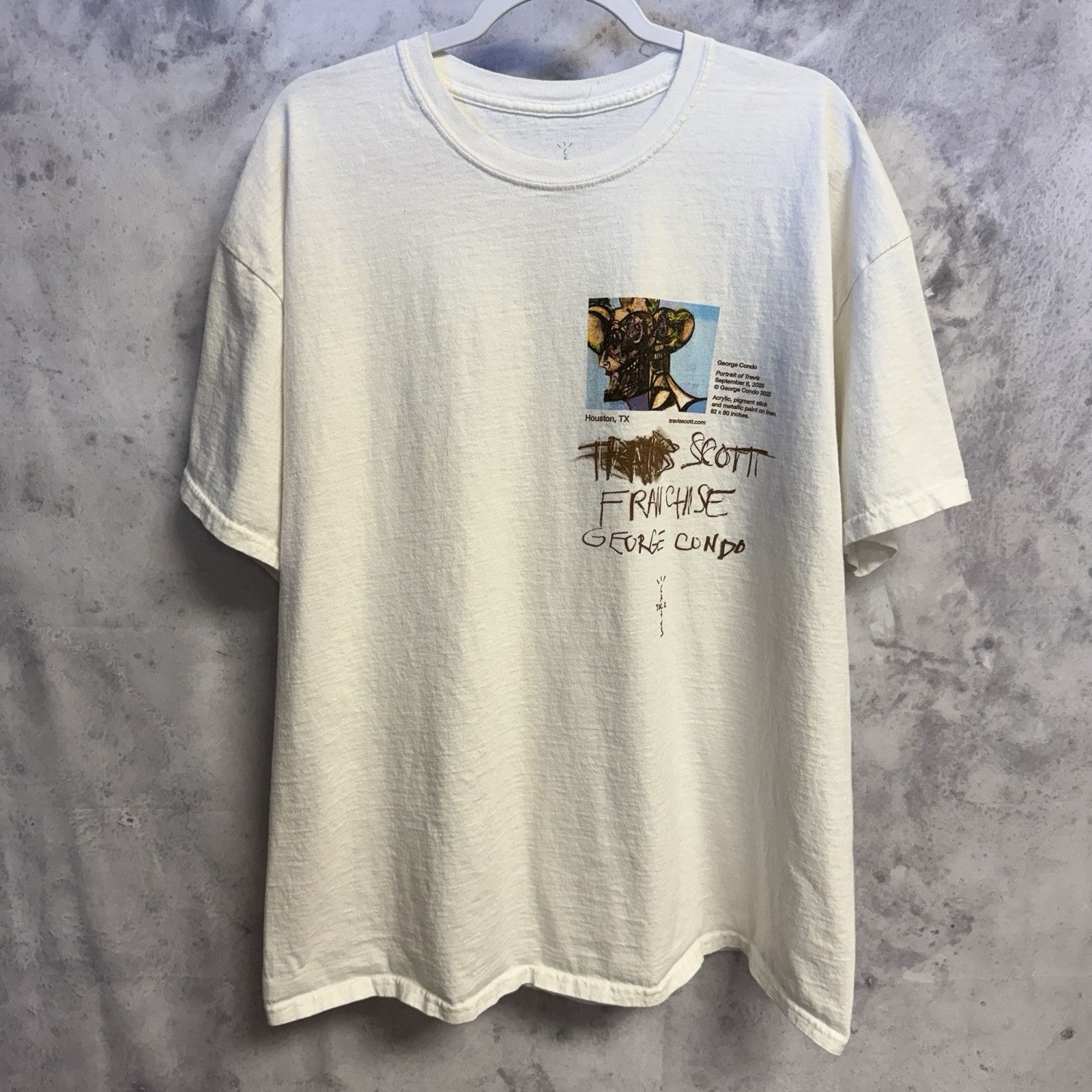 Travis Scott Travis Scott Cactus Jack George Condo Art T Shirt Men’s XL Size US XL / EU 56 / 4 - 1 Thumbnail