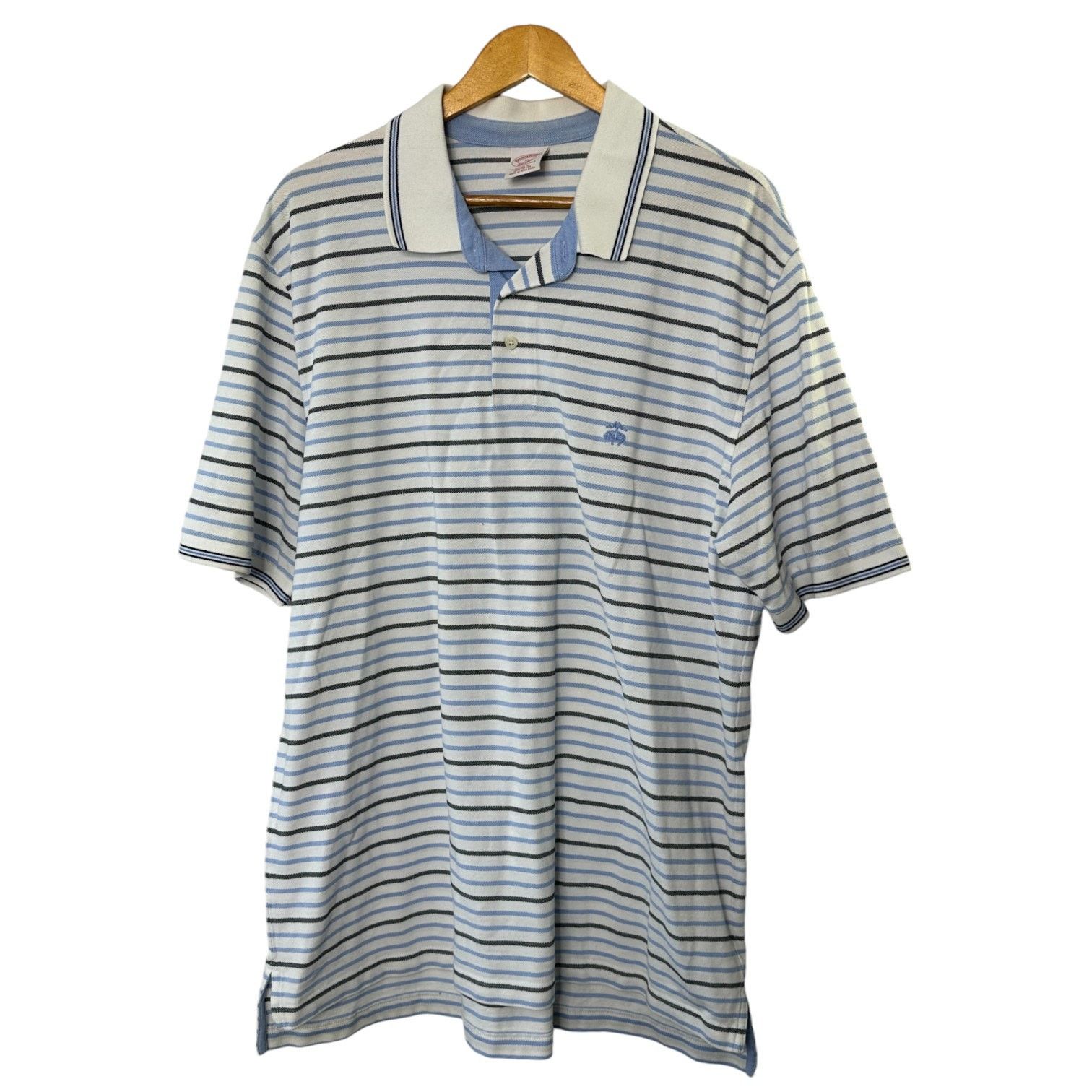 Brooks Brothers Brooks Brothers Performance Short Sleeve Polo Shirt Men's XL Size US XL / EU 56 / 4 - 1 Thumbnail