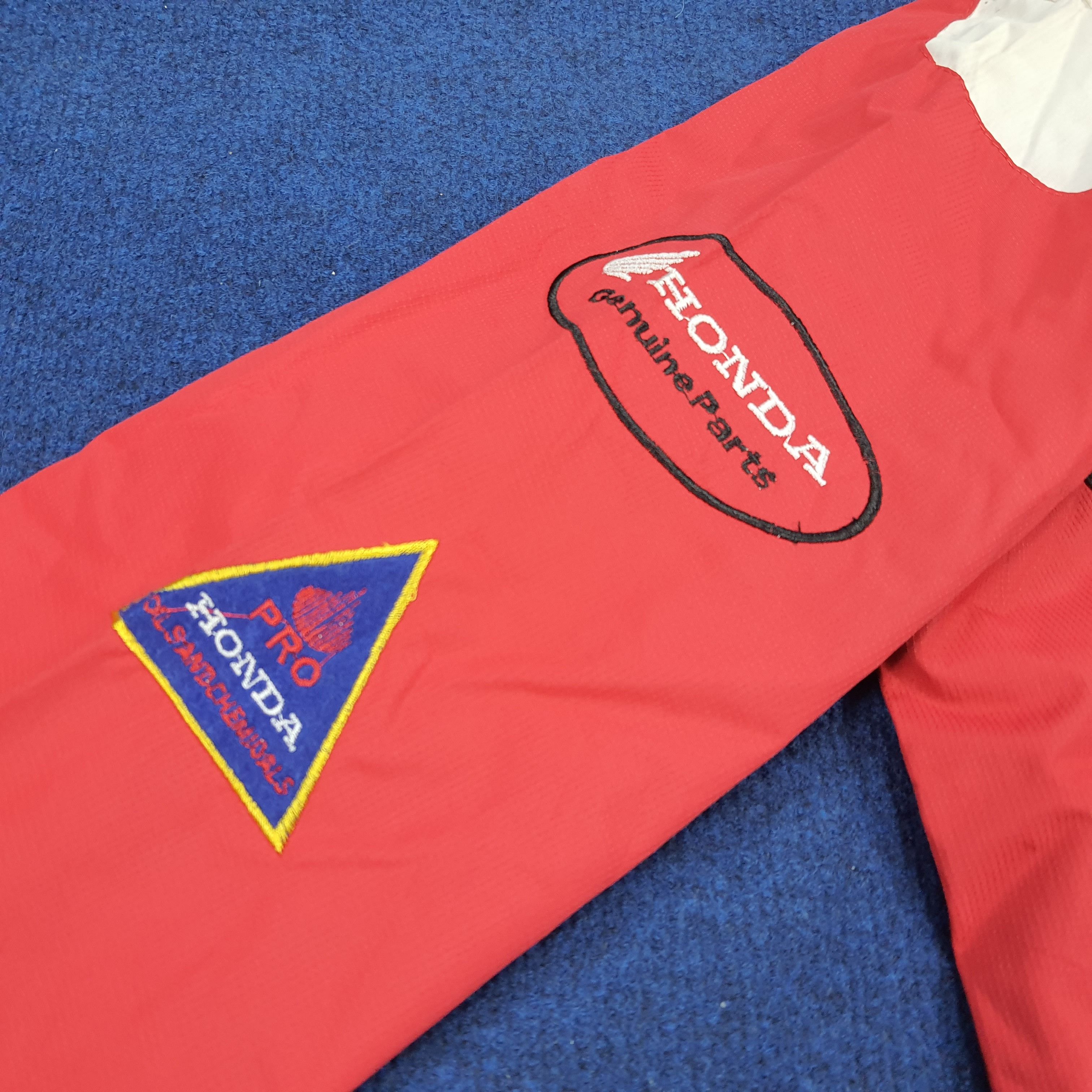 Honda × Vintage Vintage HONDA Japanese Brand Embroidered Bikers Jacket Size US L / EU 52-54 / 3 - 9 Thumbnail
