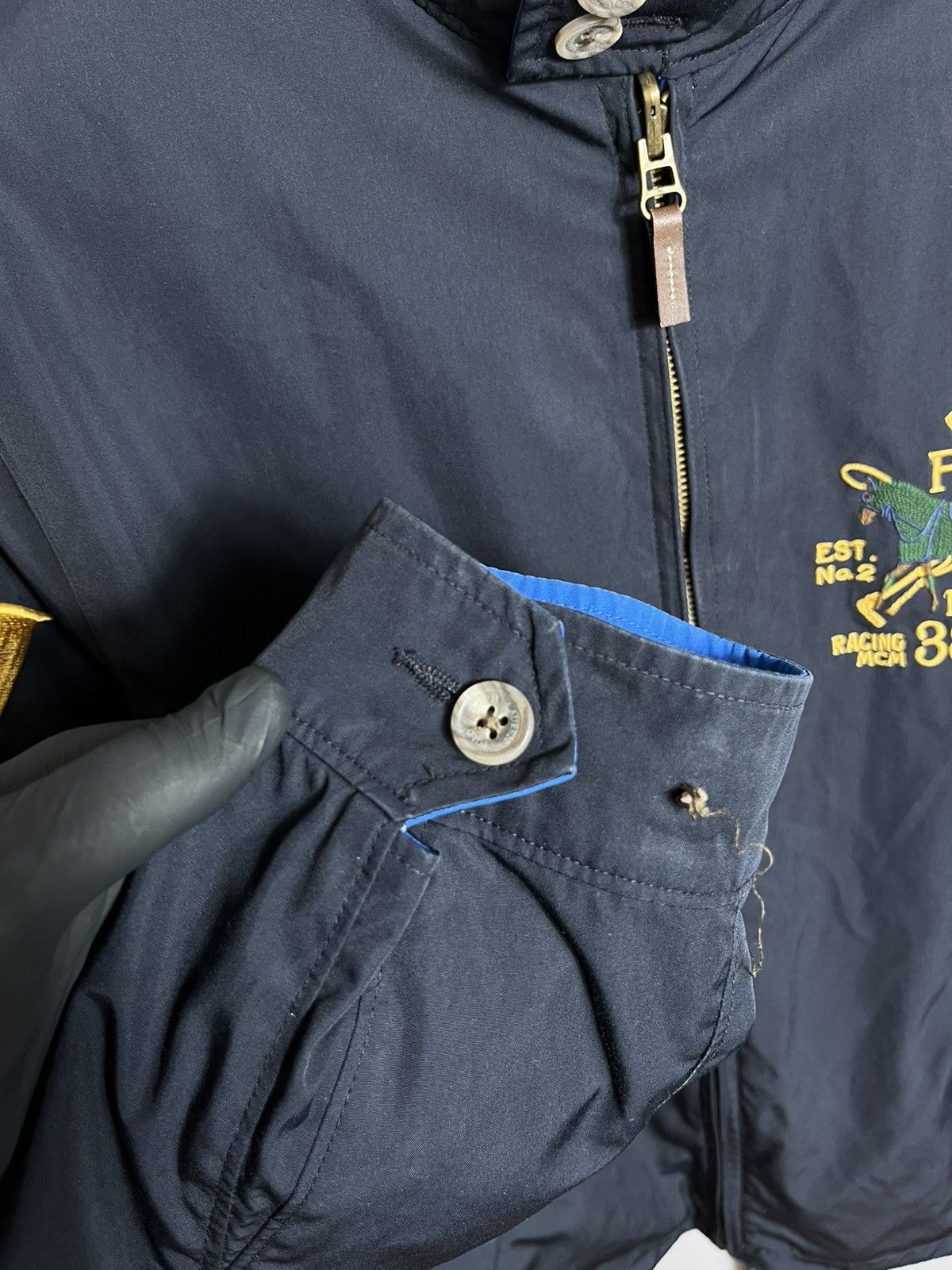Polo Ralph Lauren Polo Ralph Lauren MMIX Reversible Jacket White Blue Casual Size US L / EU 52-54 / 3 - 13 Thumbnail