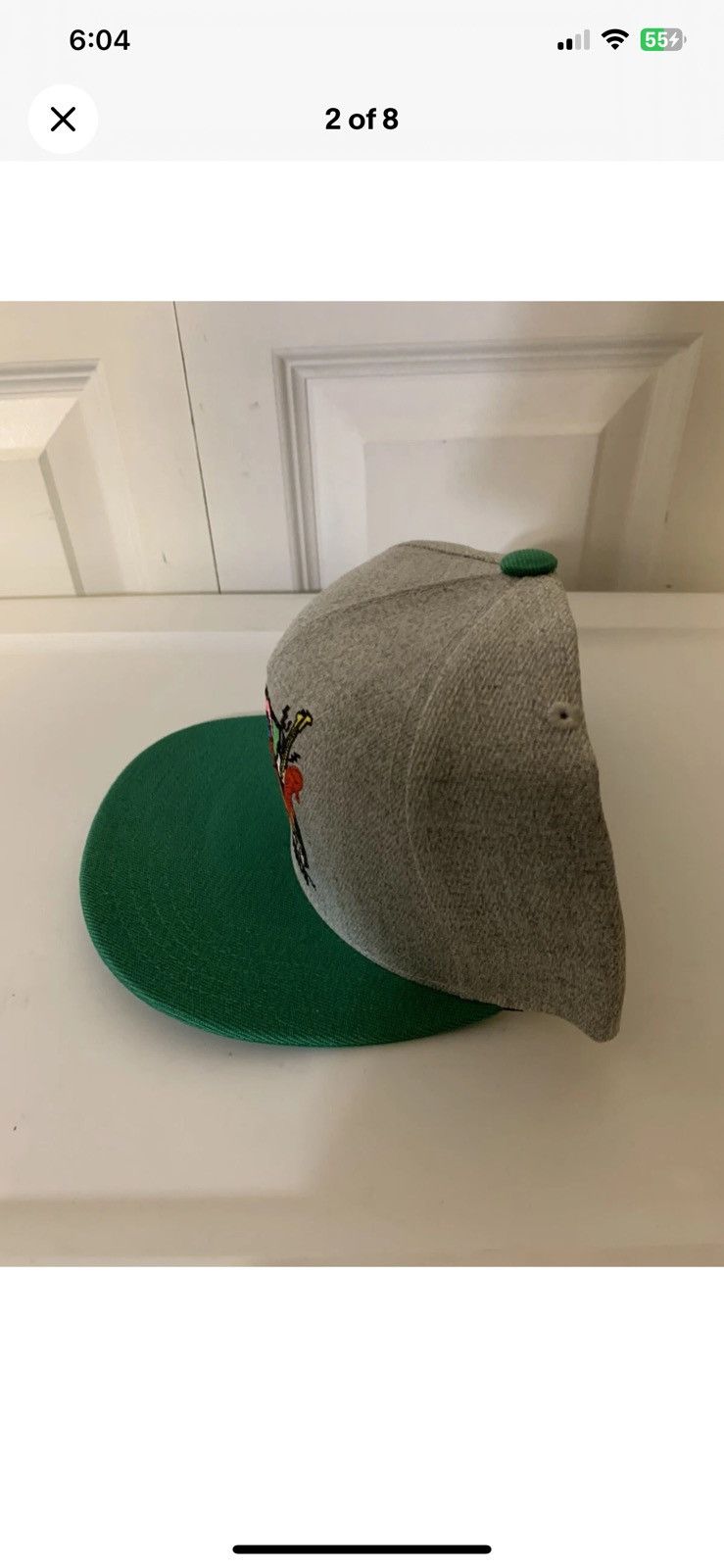 Mtv Mtv Music Television cap hat snapback green gray NWT Size ONE SIZE - 3 Thumbnail