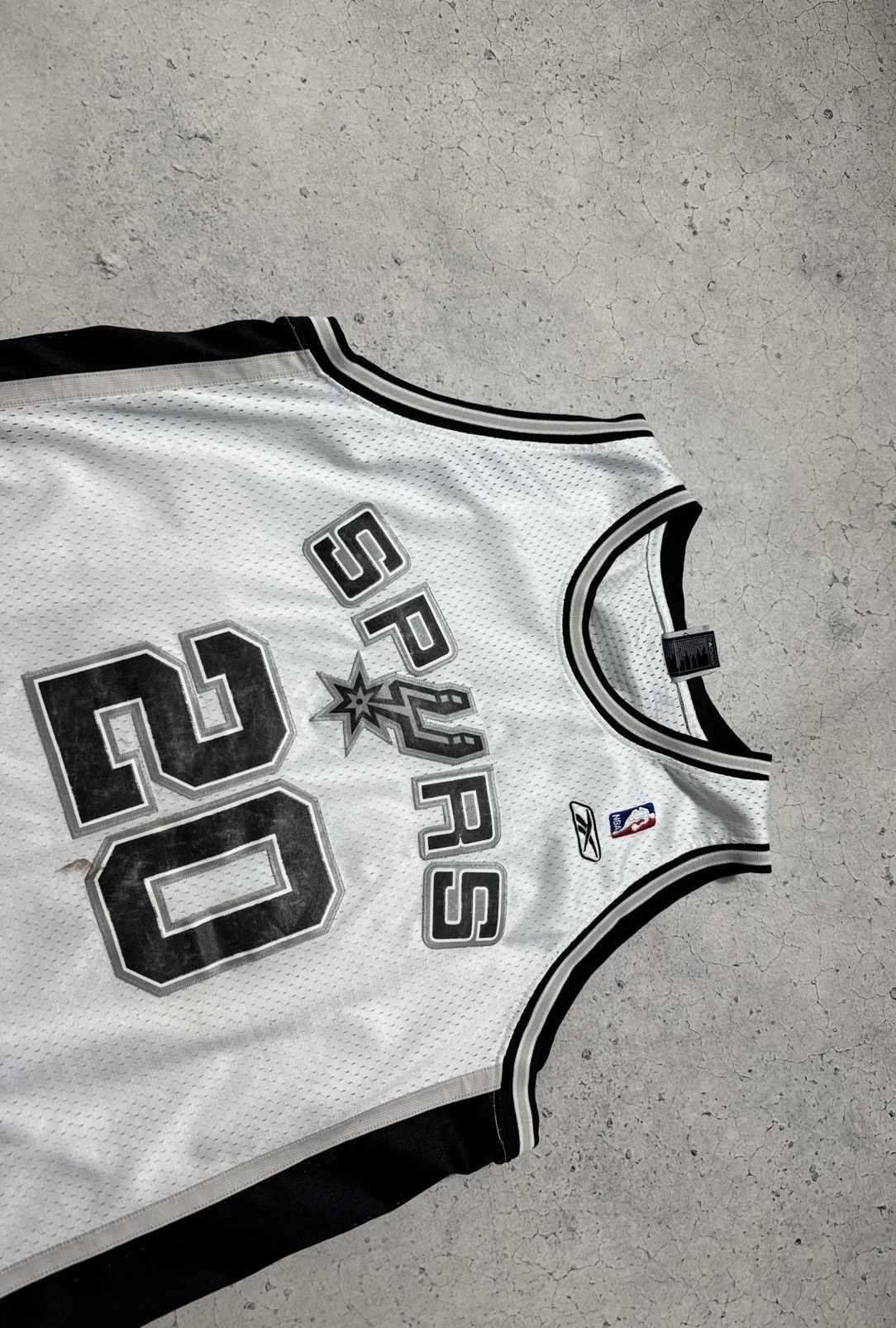 Reebok Reebok NBA San Antonio Spurs Manu Ginobili Jersey Shirt Size US XL / EU 56 / 4 - 6 Thumbnail