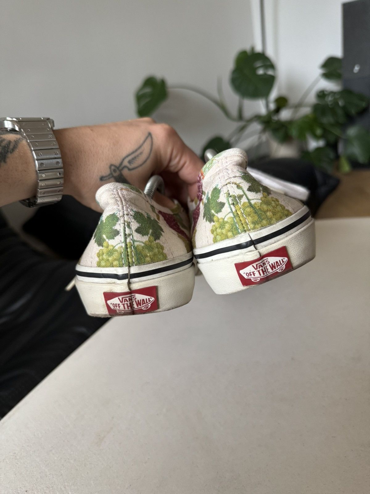 Vans Kenzo x Vans Authentic Rare Print Vintage Y2K Collab Skate Size US 8.5 / EU 41-42 - 5 Thumbnail