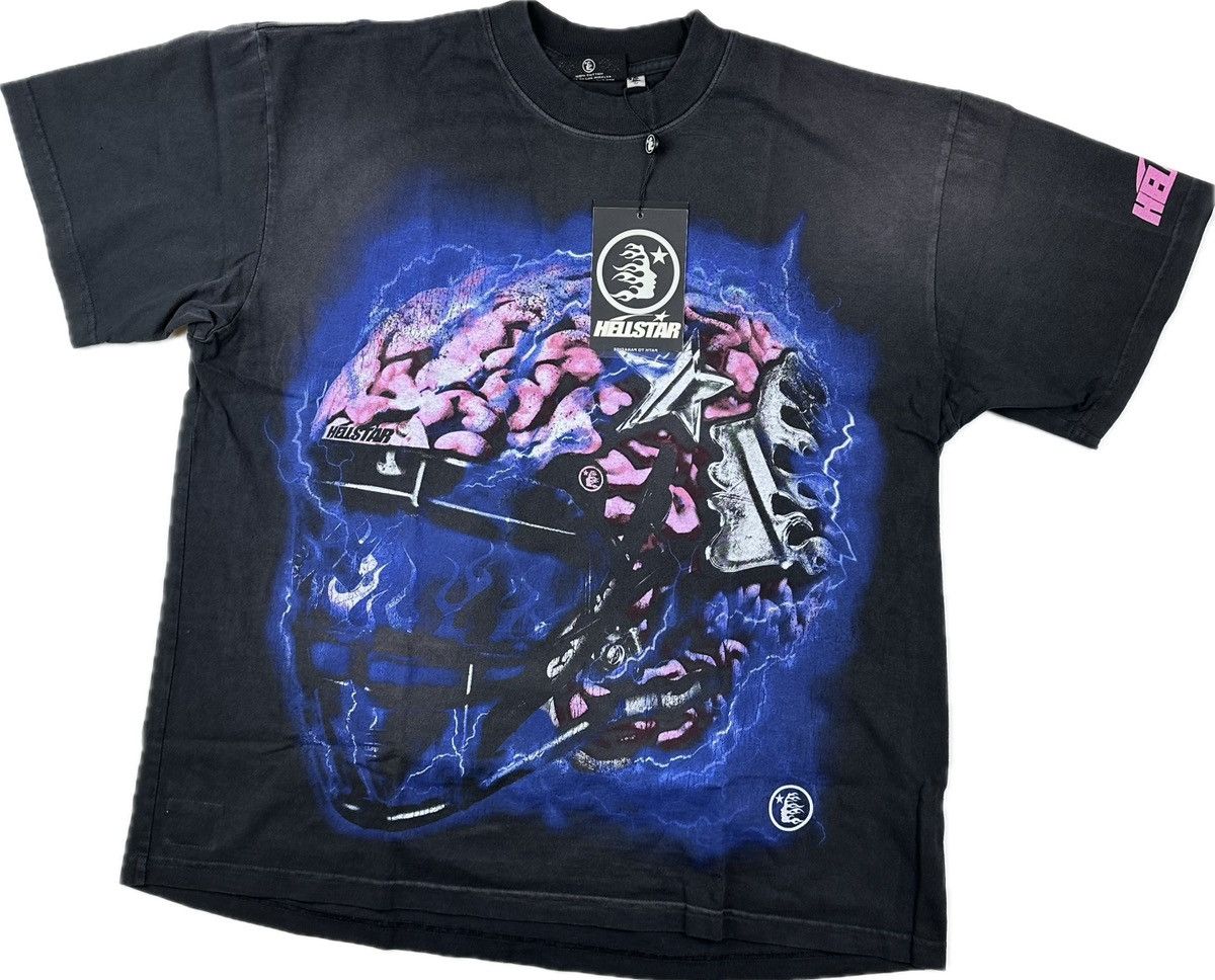 HELLSTAR Hellstar Helmet Short Sleeve T-shirt Size US XL / EU 56 / 4 - 1 Thumbnail