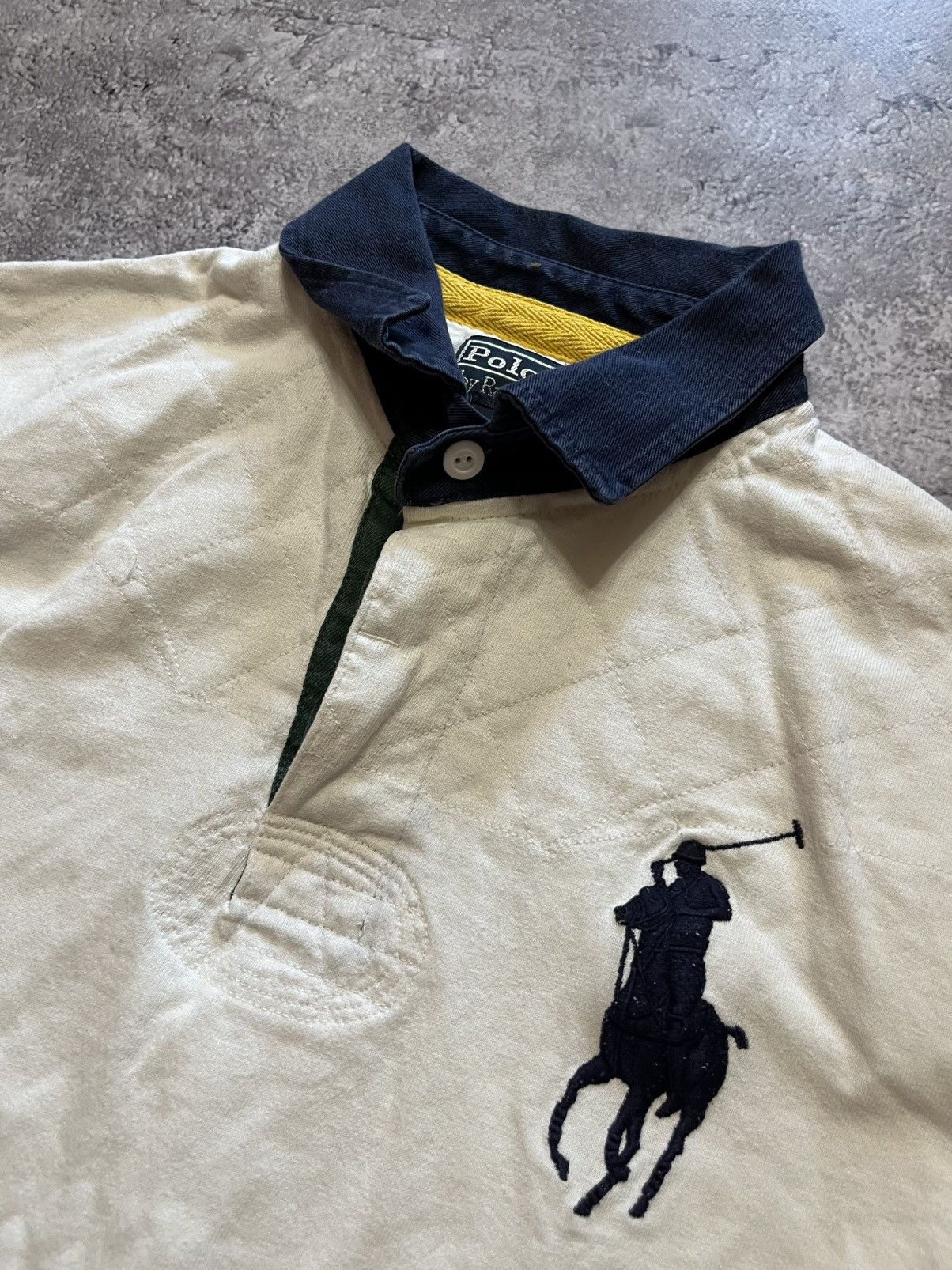 Rugby Ralph Lauren Vintage #6 Polo Ralph Lauren rugby long sleeve Size US M / EU 48-50 / 2 - 3 Thumbnail
