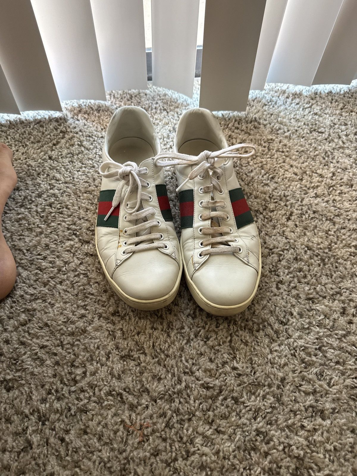 Gucci Gucci low top sneakers Size US 9.5 / EU 42-43 - 3 Thumbnail