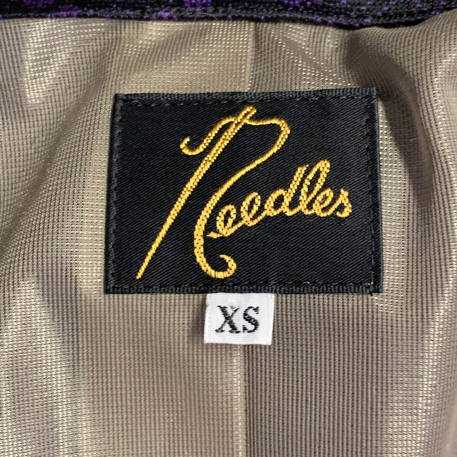 Needles NEEDLES XS Black Purple Butterfly Polyester Oversized Jacket Size US XS / EU 42 / 0 - 5 Thumbnail