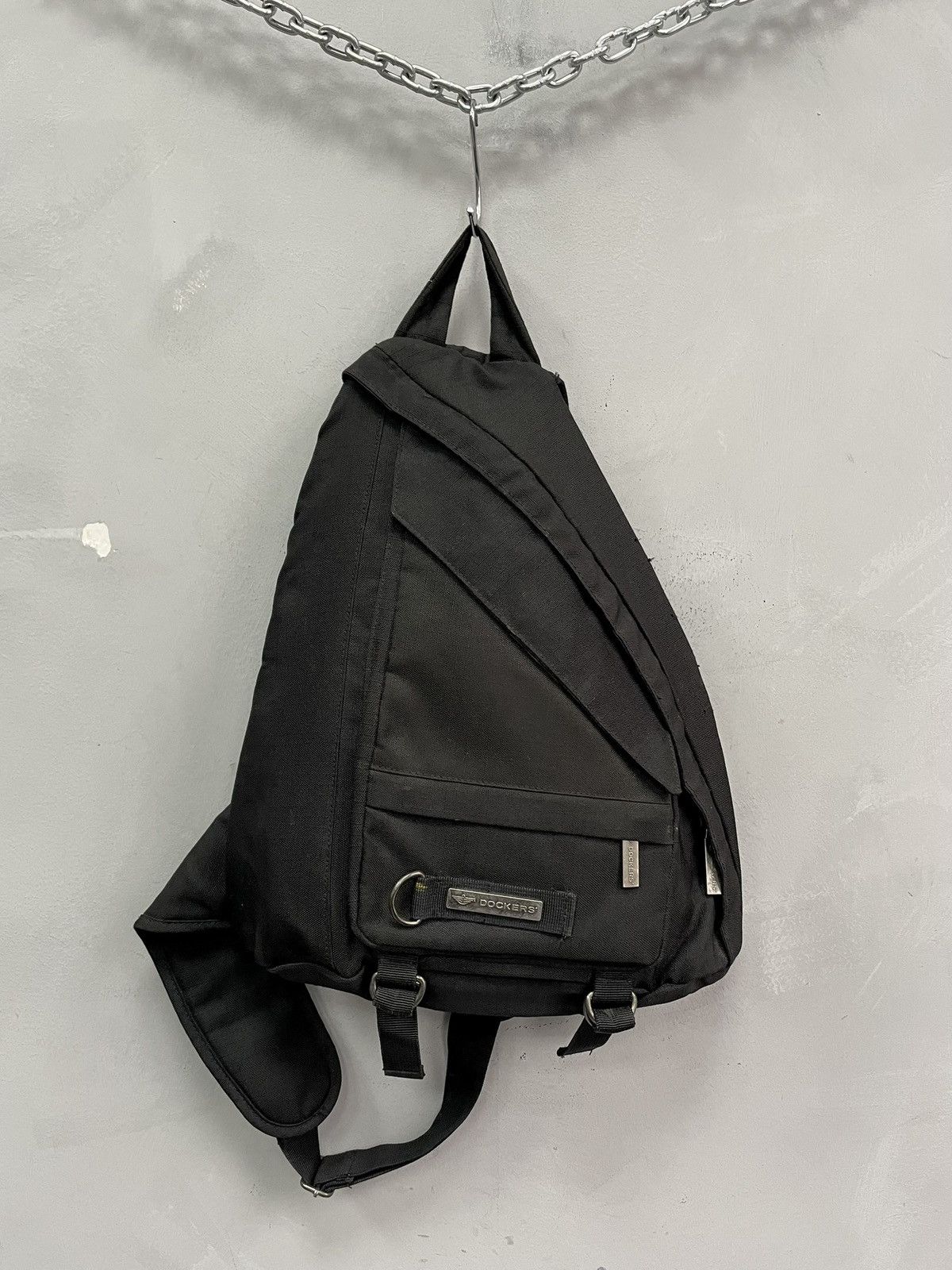 Dockers Vintage Dockers Black Shoulder Bag oakley Style y2k hype Size ONE SIZE - 1 Thumbnail
