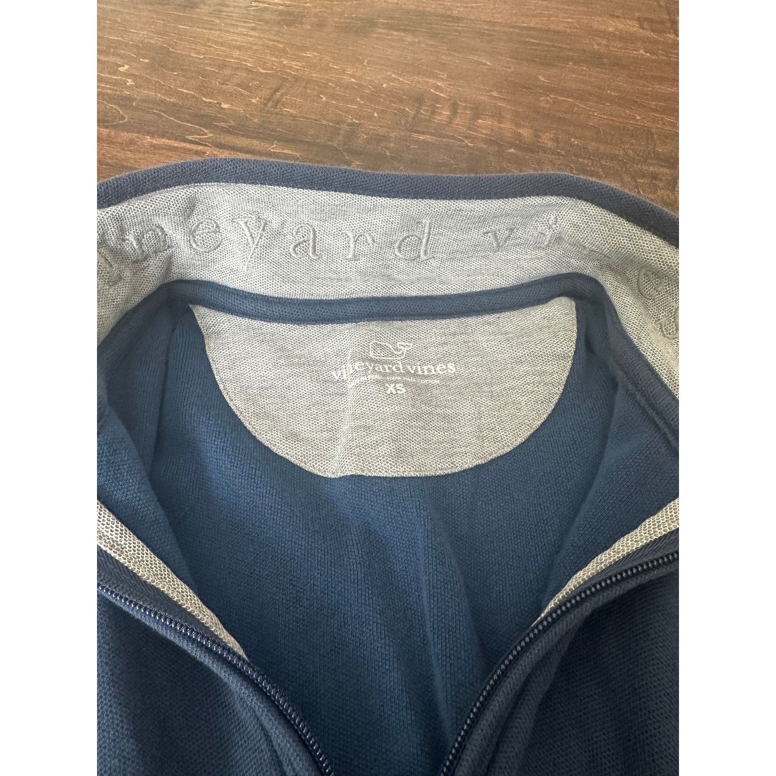Vineyard Vines Vineyard Vines solid saltwater quarter zip mens XS navy Size US XS / EU 42 / 0 - 2 Thumbnail