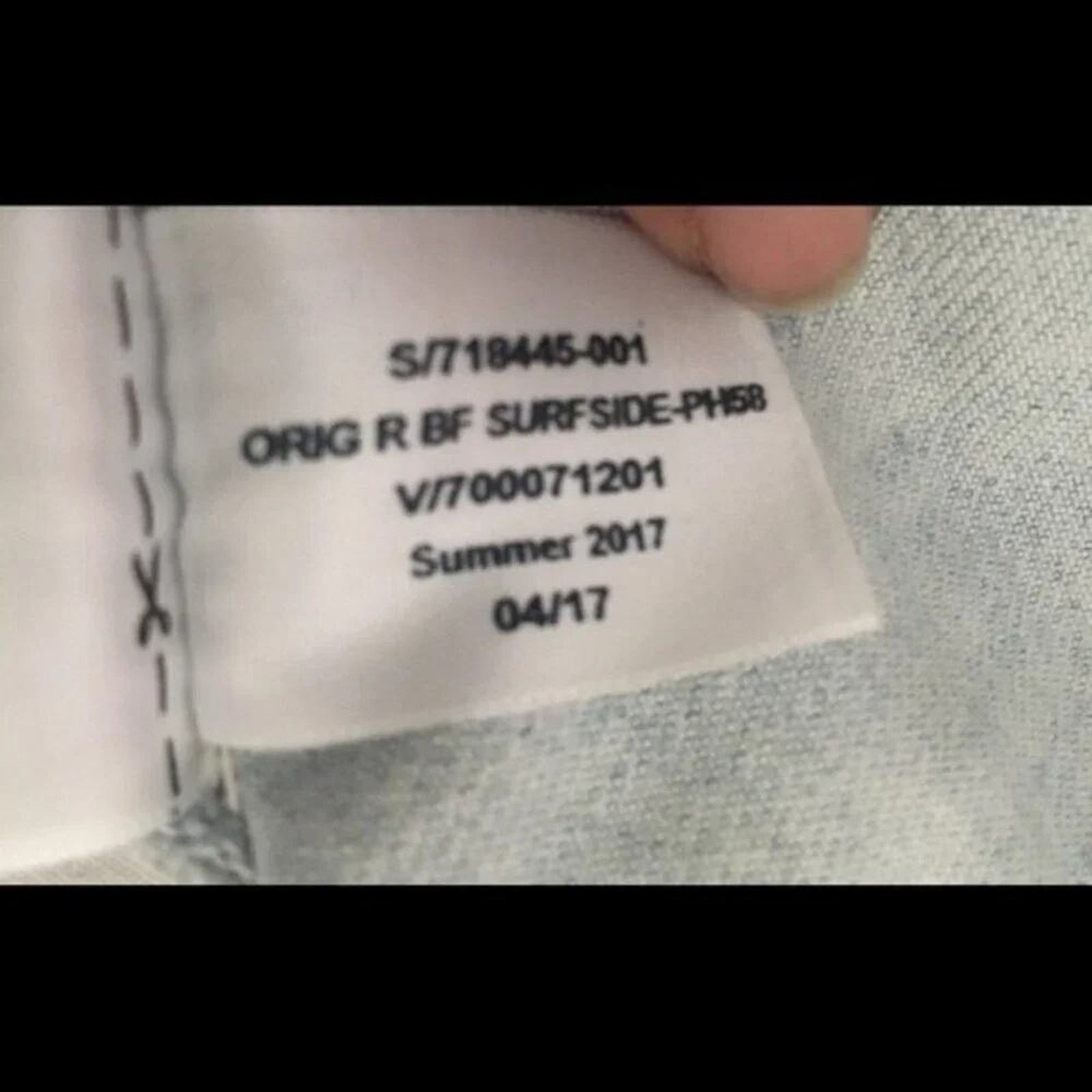 Gap Gap 1969 distressed boyfriend jeans, size 33 Size 33" - 5 Thumbnail