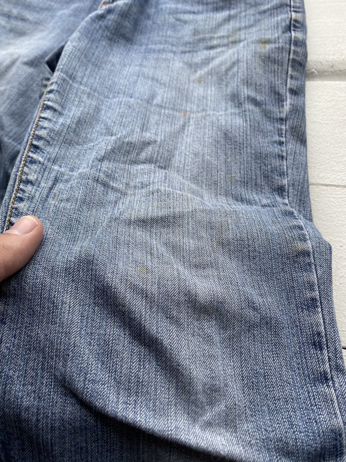 Levi's × Vintage 90s Levis Flare Bell Bottom 27 Dirty Distressed Womens Jeans Size 27" / US 4 / IT 40 - 16 Thumbnail