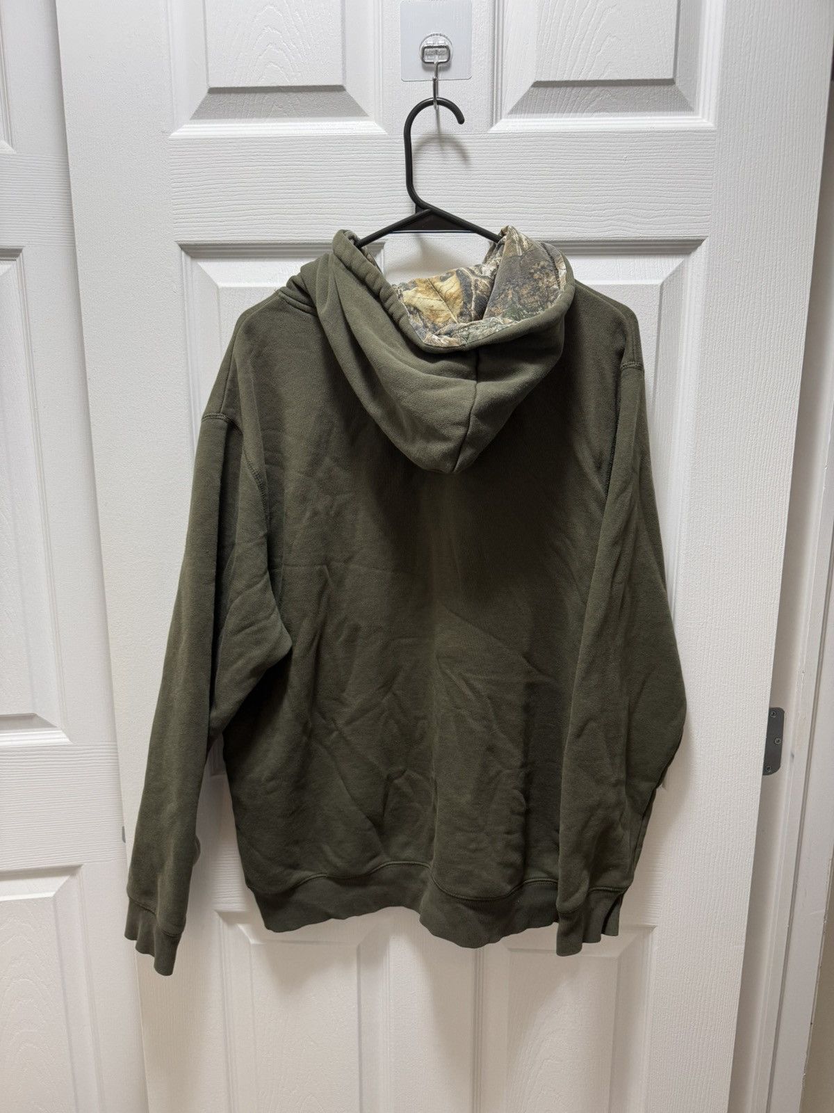 Realtree RealTree Real Tree Camo Fleece Vintage Green Logo Hoodie Size US L / EU 52-54 / 3 - 5 Thumbnail