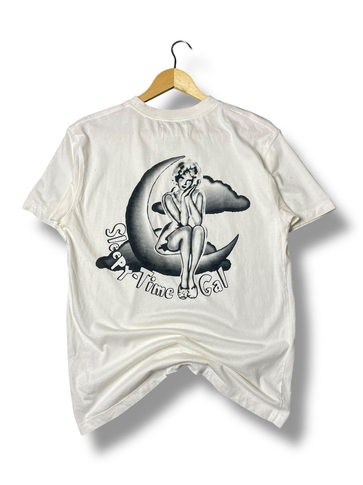 Avirex × Vintage Vintage AVIREX Sleepy Gal Time T-shirt (72) Size US XXS / EU 40 - 1 Thumbnail
