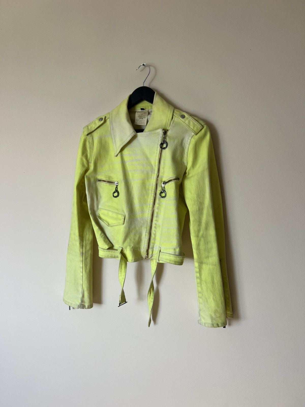 Just Cavalli Roberto Just Cavalli VTG Jeans Denim Cropped Jacket Size US M / EU 48-50 / 2 - 2 Thumbnail