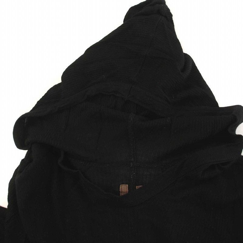 Rick Owens × Rick Owens Drkshdw Rick Owens FW08 “Creatch” Ribbed Pullover Hoodie Long Sleeve Size US XS / EU 42 / 0 - 5 Thumbnail