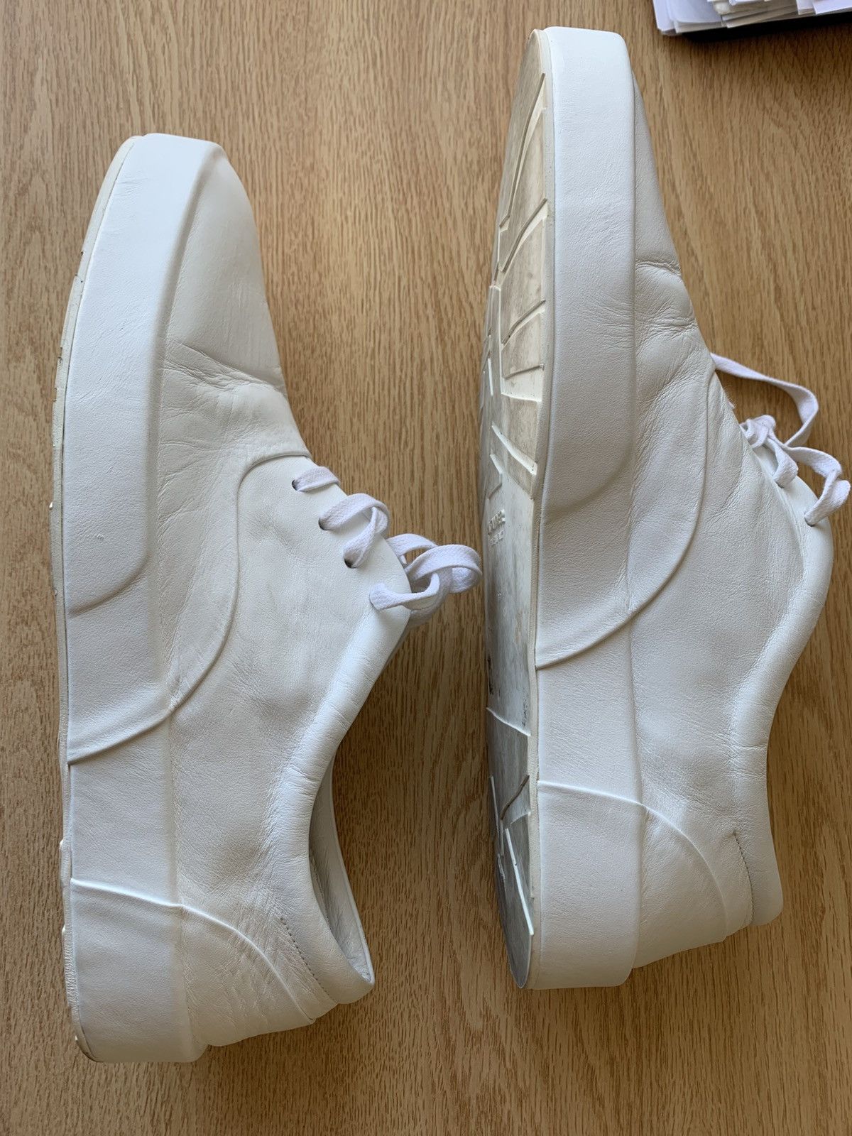 Jil Sander Jil Sander Leather sneakers Size US 10.5 / EU 43-44 - 2 Thumbnail