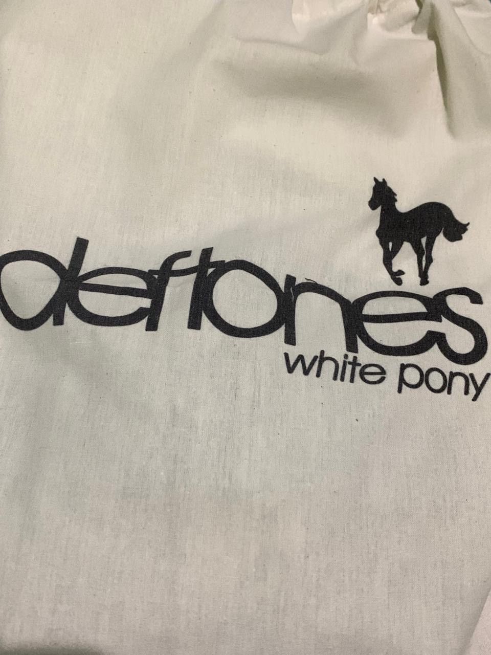 Band Tees × Vintage Deftones White Pony Bag Size ONE SIZE - 3 Thumbnail