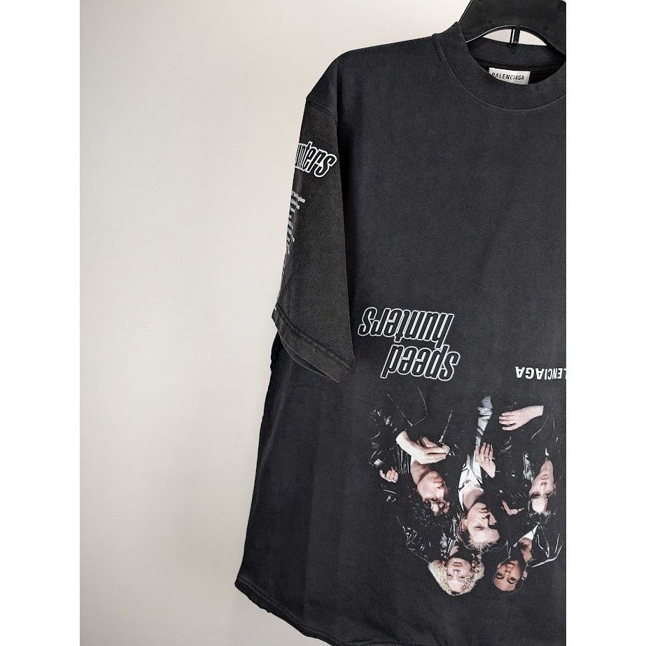 Balenciaga o1rshd1 Speed Hunter Short Sleeve T-Shirt in Black Size US M / EU 48-50 / 2 - 6 Thumbnail
