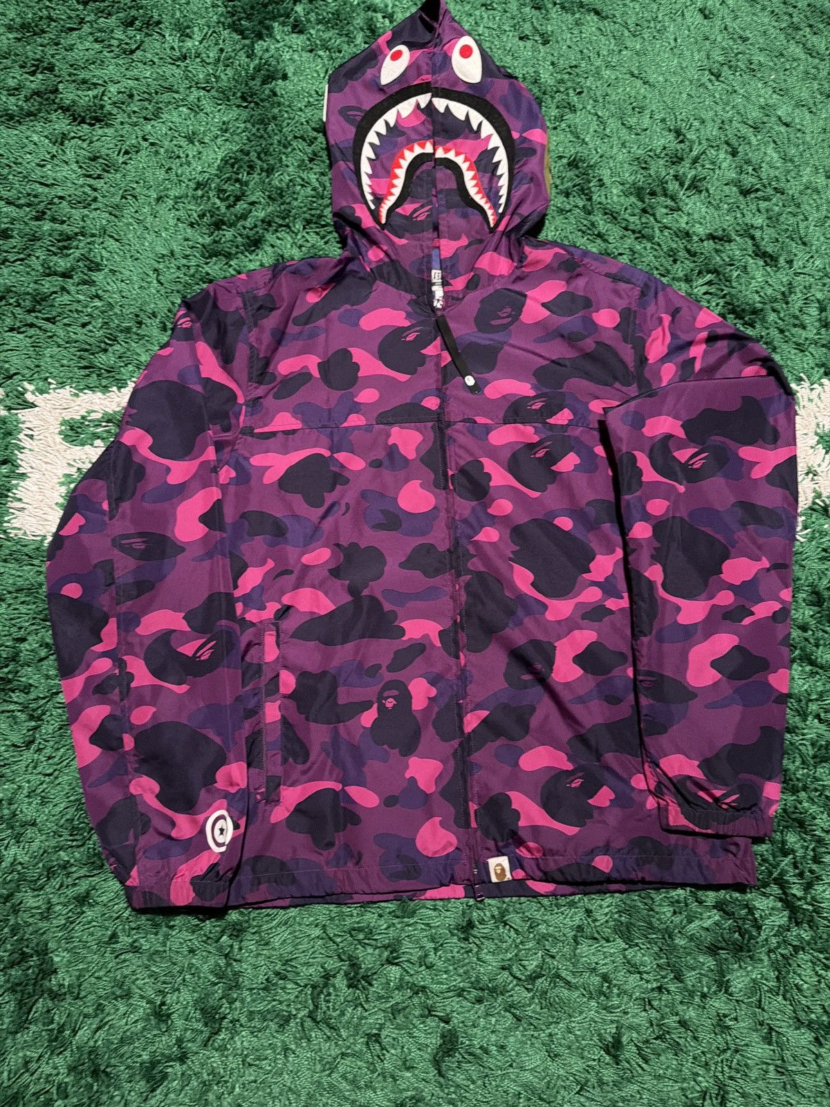 Bape Bape Purple Camo Windbreaker Size US M / EU 48-50 / 2 - 1 Thumbnail