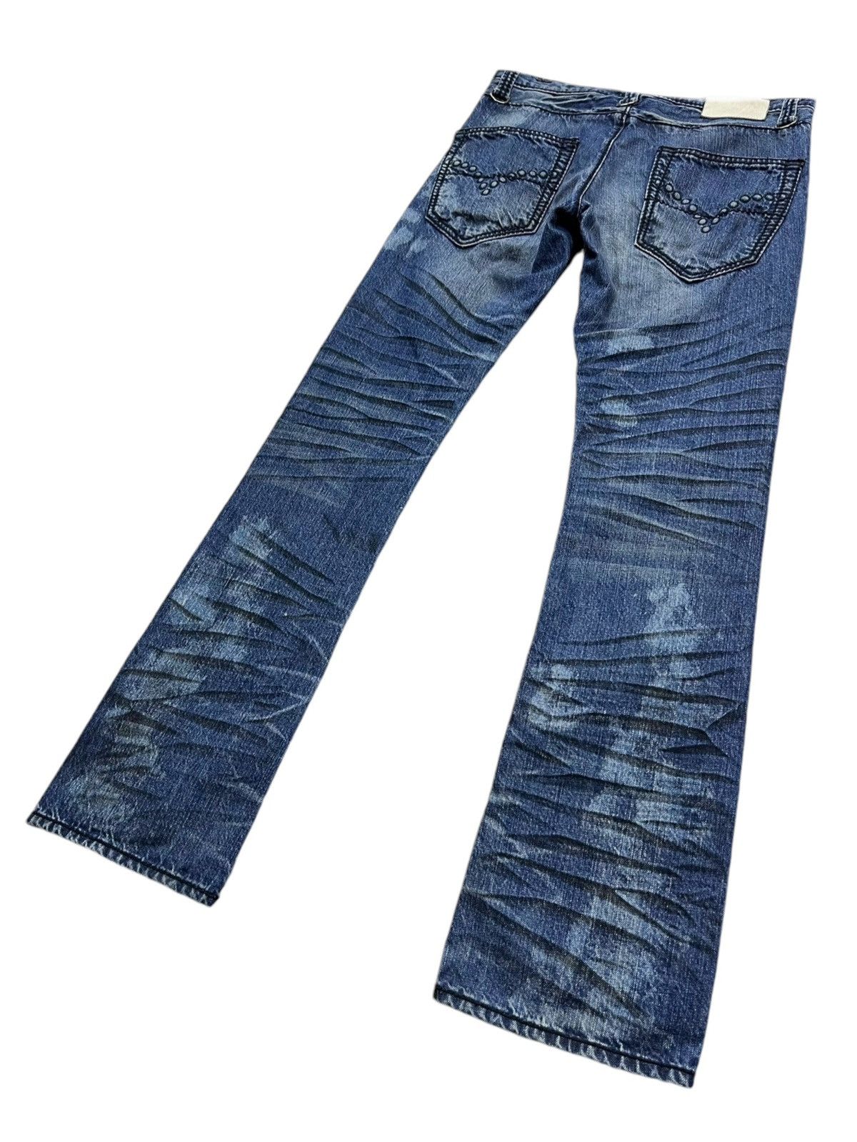 Craftsman STANDARDS OF URBAN CRAFT Charcoal Clawmark Bleach Wash Flare Size US 31 - 4 Thumbnail