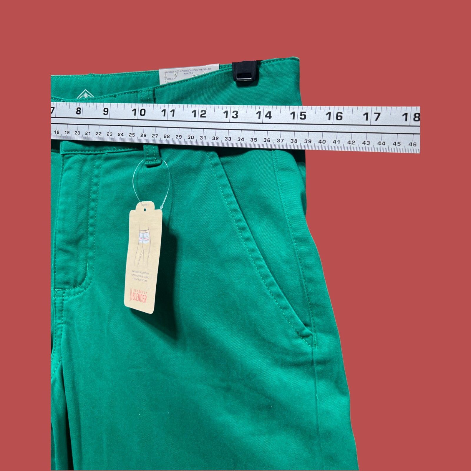 Other St. John's Bay - Women's Wide Leg Pants - Mid Rise - Easy Fi Size 27" / US 4 / IT 40 - 3 Thumbnail