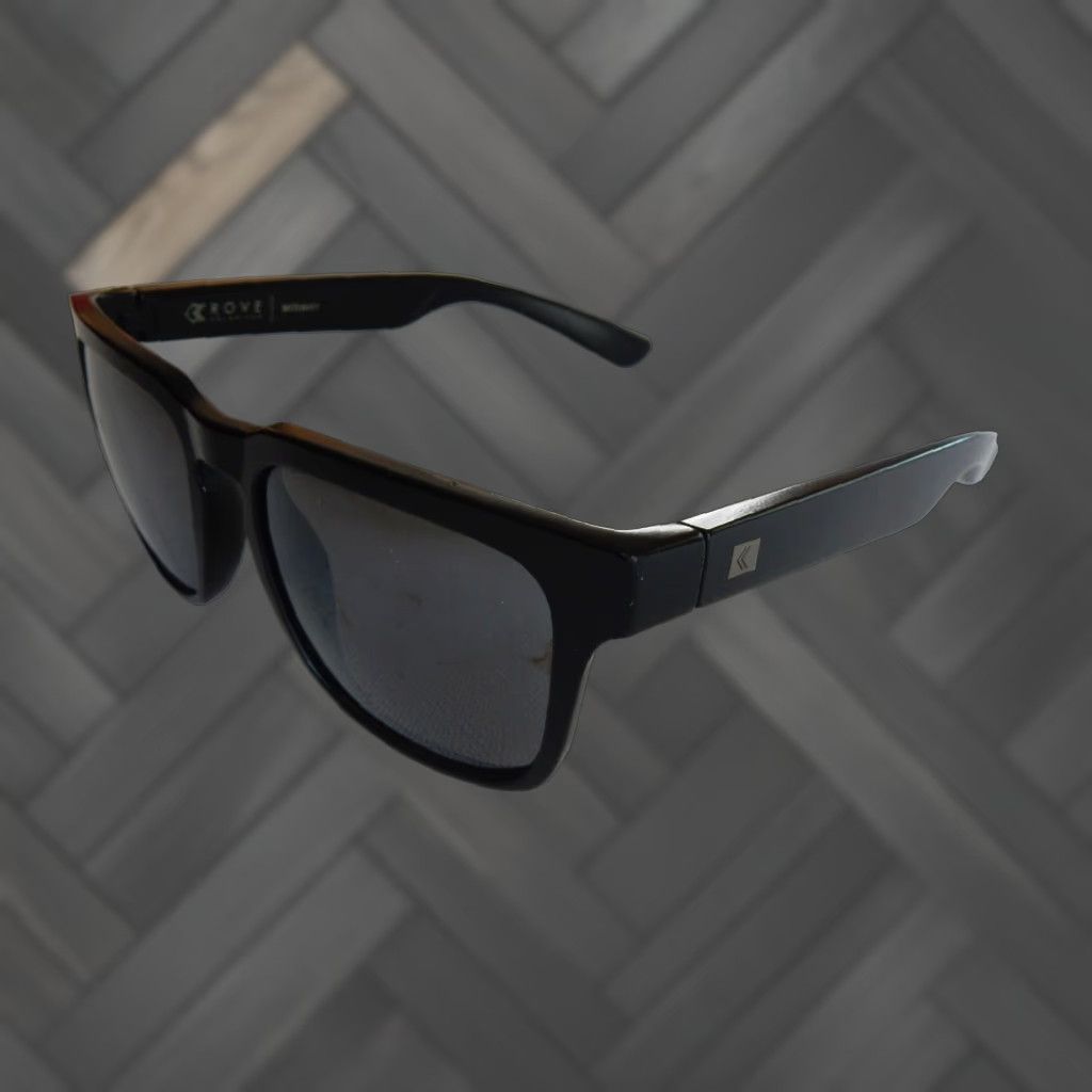 Vintage VINTAGE Kreedom Sunglasses Men Black Midway Accessories Size ONE SIZE - 1 Thumbnail