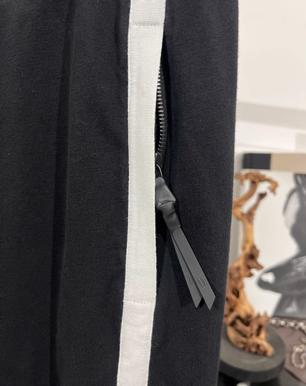 11 By Boris Bidjan Saberi 11ByBBS Label-Embroidered Webbing Tapered Track Pants Size US 32 / EU 48 - 4 Thumbnail