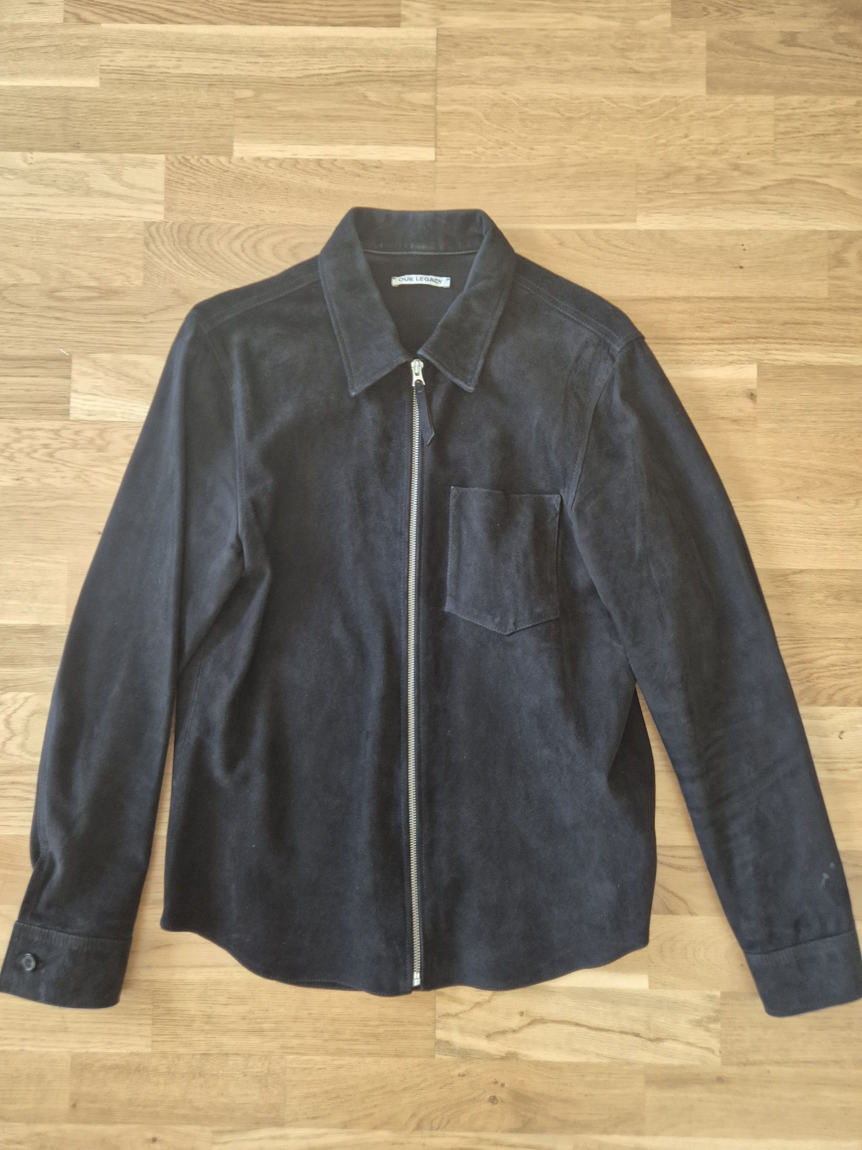 Our Legacy Our Legacy Red Skin Suede Jacket | Grailed
