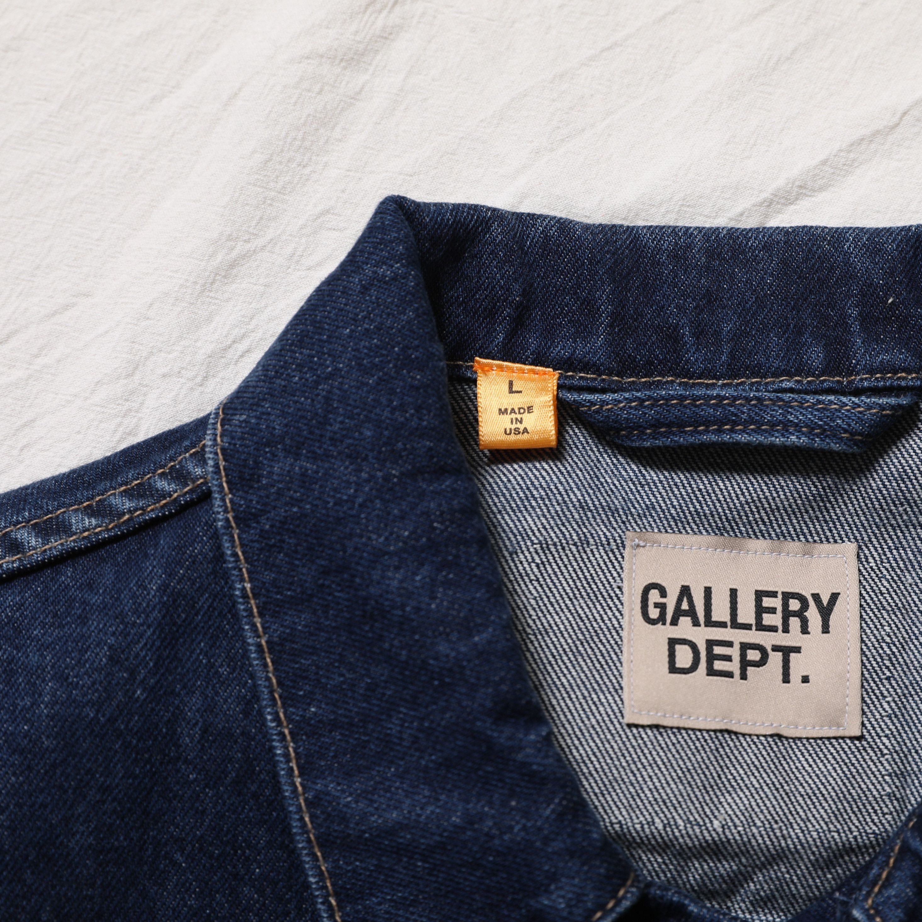 Gallery Dept. Gallery Dept. Vintage Andy Denim Jacket Size US L / EU 52-54 / 3 - 9 Thumbnail
