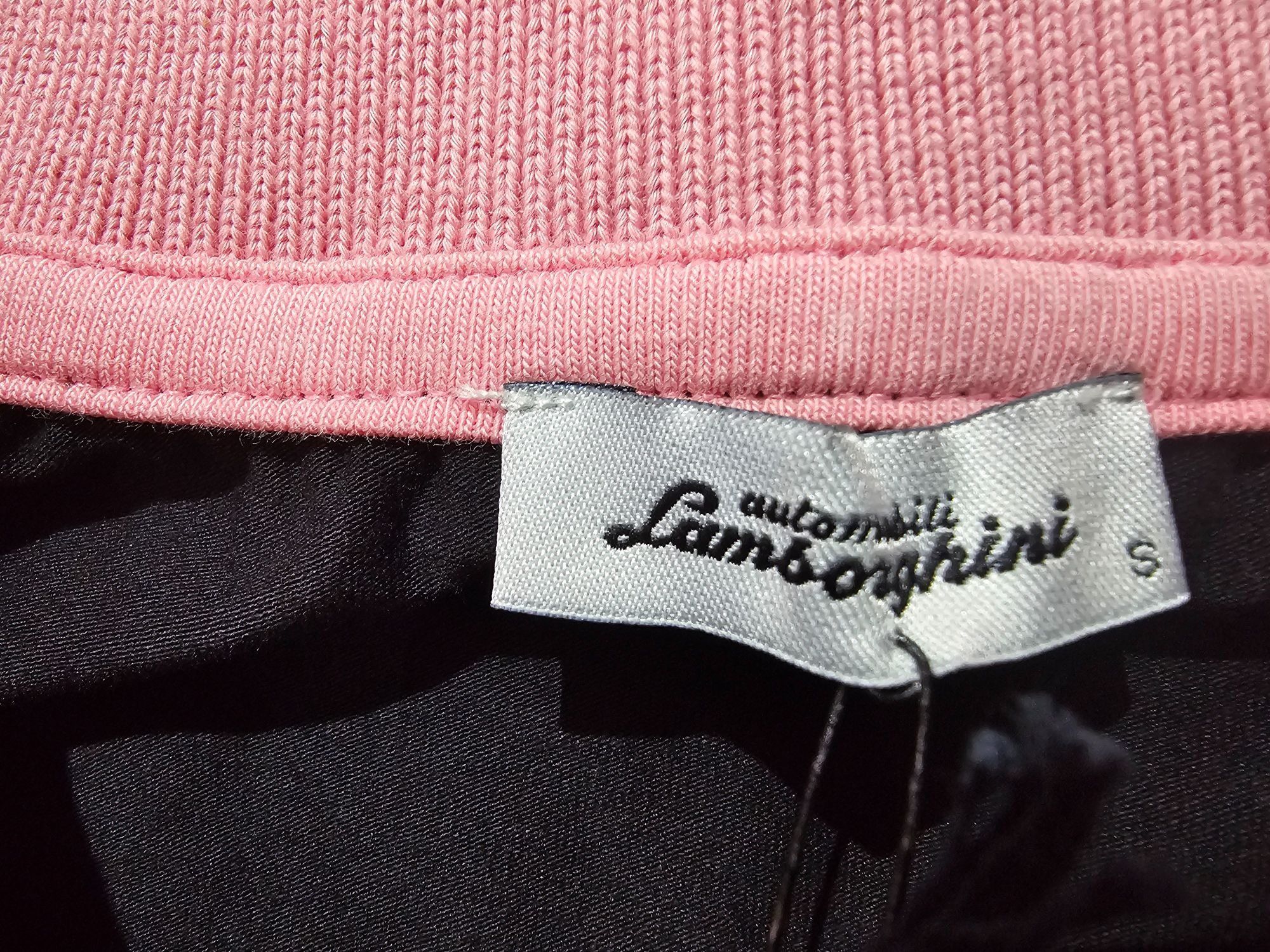 Lamborghini Automobili Lamborghini Long Sleeve Polo Shirt Black Pink Size S / US 4 / IT 40 - 4 Thumbnail