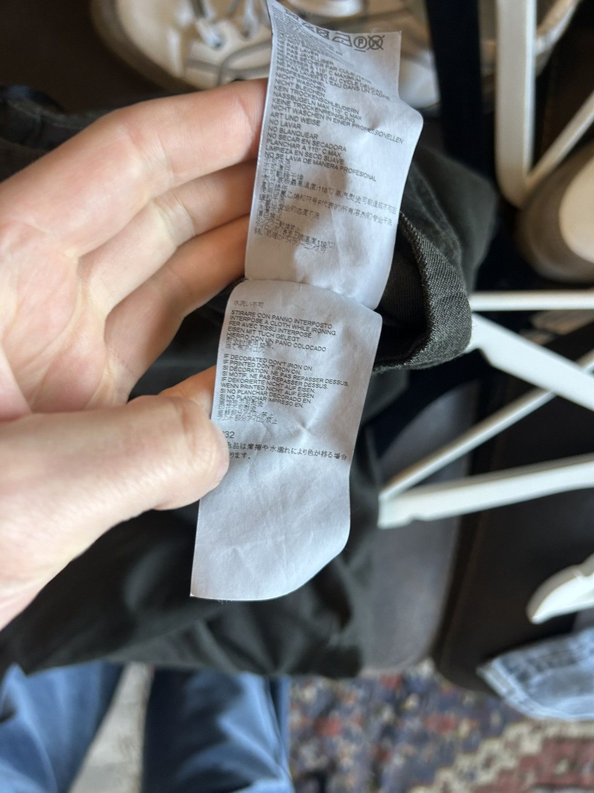 Maison Margiela Maison Margiela Dark Green Wool-Linen Blend Trousers Size US 34 / EU 50 - 14 Thumbnail