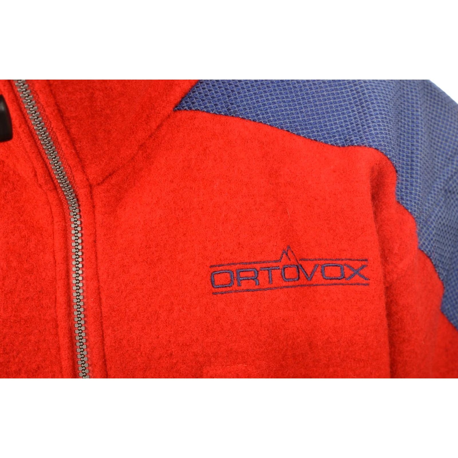 ORTOVOX Ortovox DDP Vintage Mens Red Pure New Wool Jacket L Size US L / EU 52-54 / 3 - 2 Thumbnail