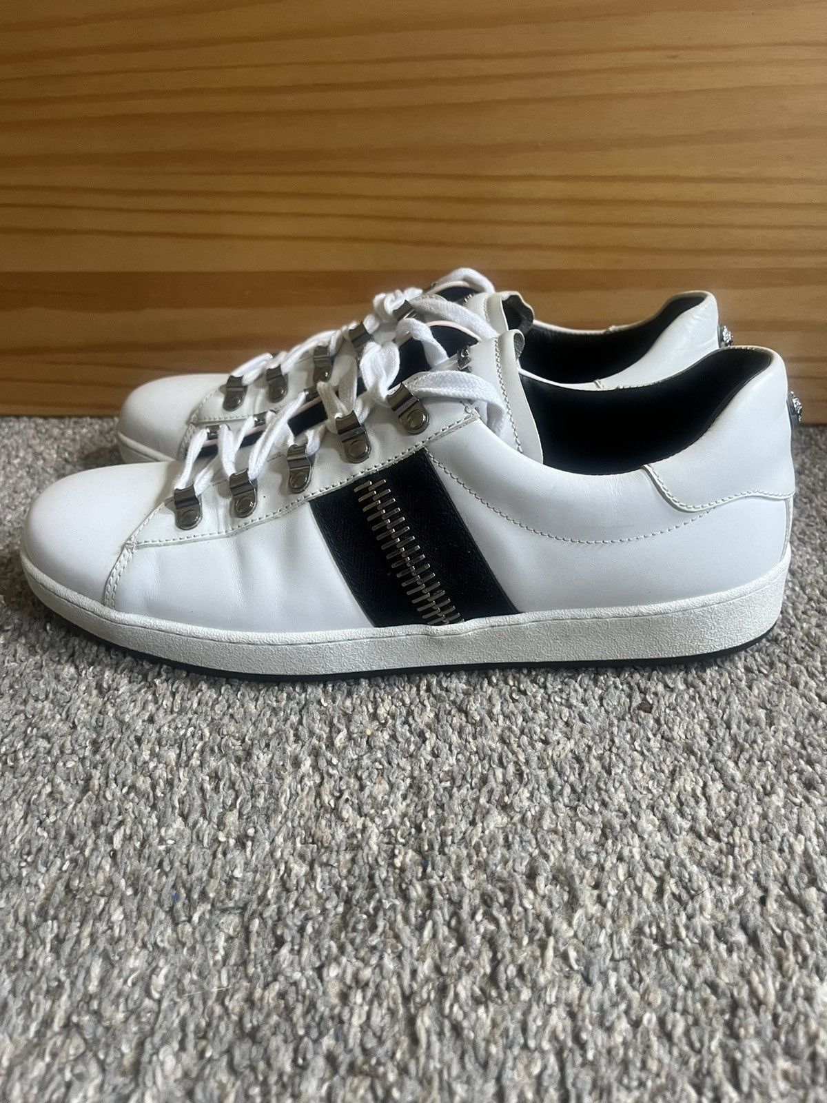 Balmain Balmain White Esther Sneakers Size US 11 / EU 44 - 1 Thumbnail