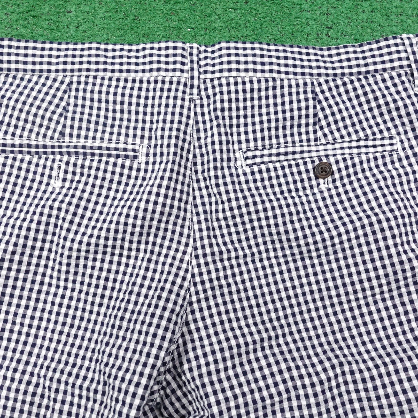 Gap GAP Chino Shorts Mens Size 30 Black White Gingham Check Seersucker Casual Size US 30 / EU 46 - 4 Thumbnail