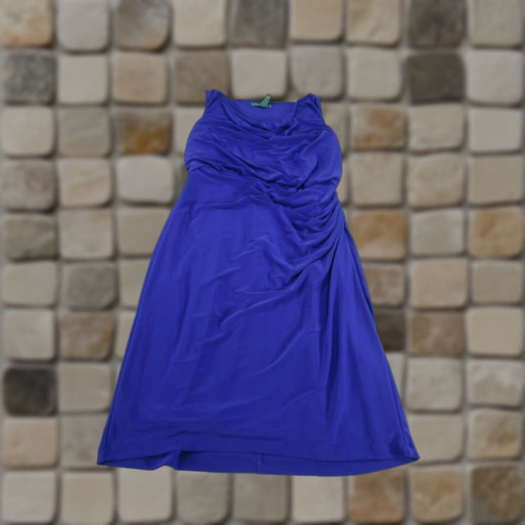 Ralph Lauren Lauren Ralph Lauren Bodycon Dress Womens 4 Stretch Casual Blue Size S / US 4 / IT 40 - 1 Thumbnail