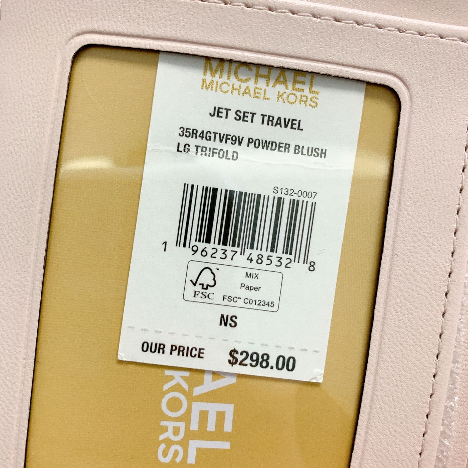 Michael Kors Michael Kors 35R4GTVF9V Jet Set Travel Collection Trifold Size ONE SIZE - 6 Thumbnail