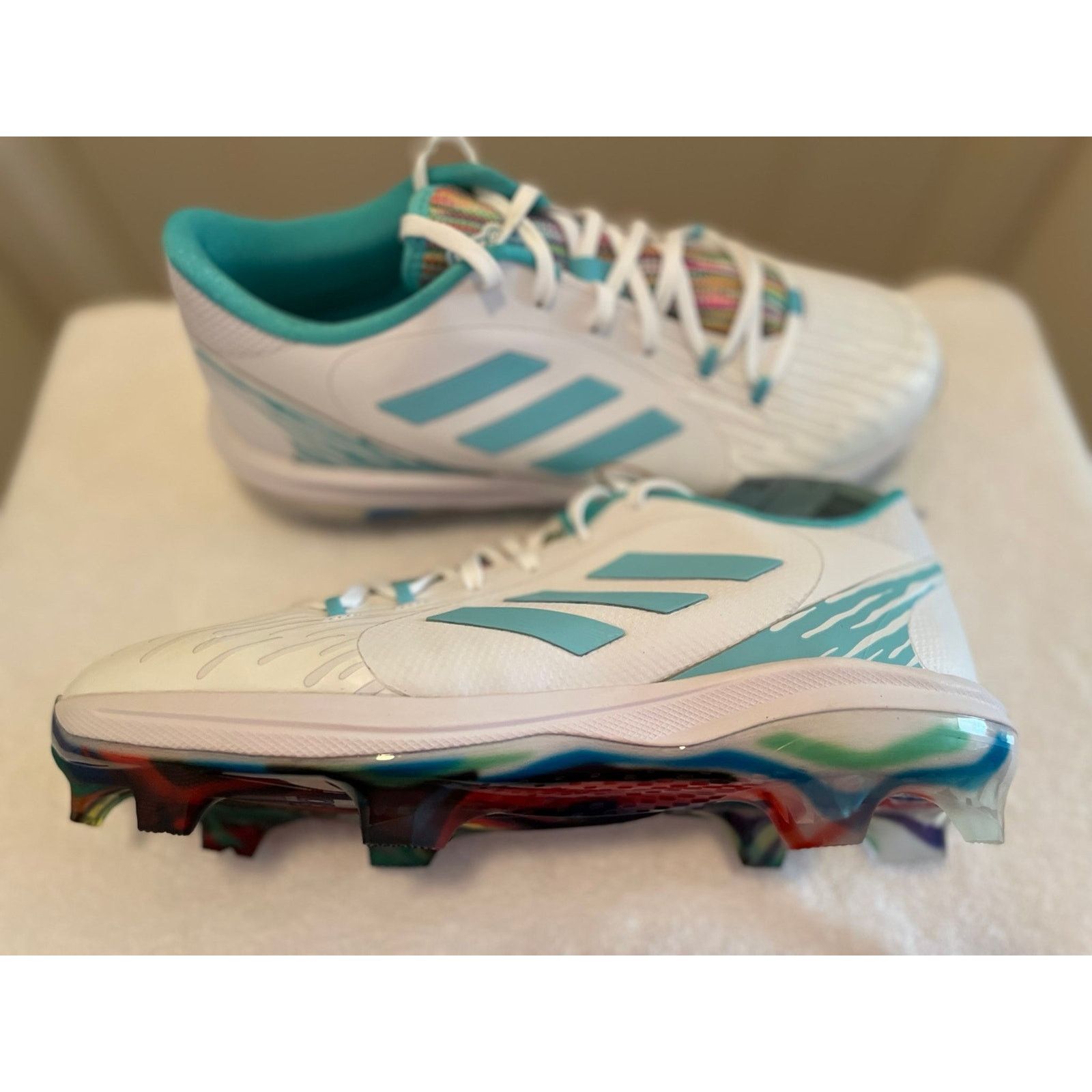 Adidas Adidas Purehustle 2 Dripped Out Softball Cleat- Women’s 11 Size US 11 / IT 41 - 2 Thumbnail