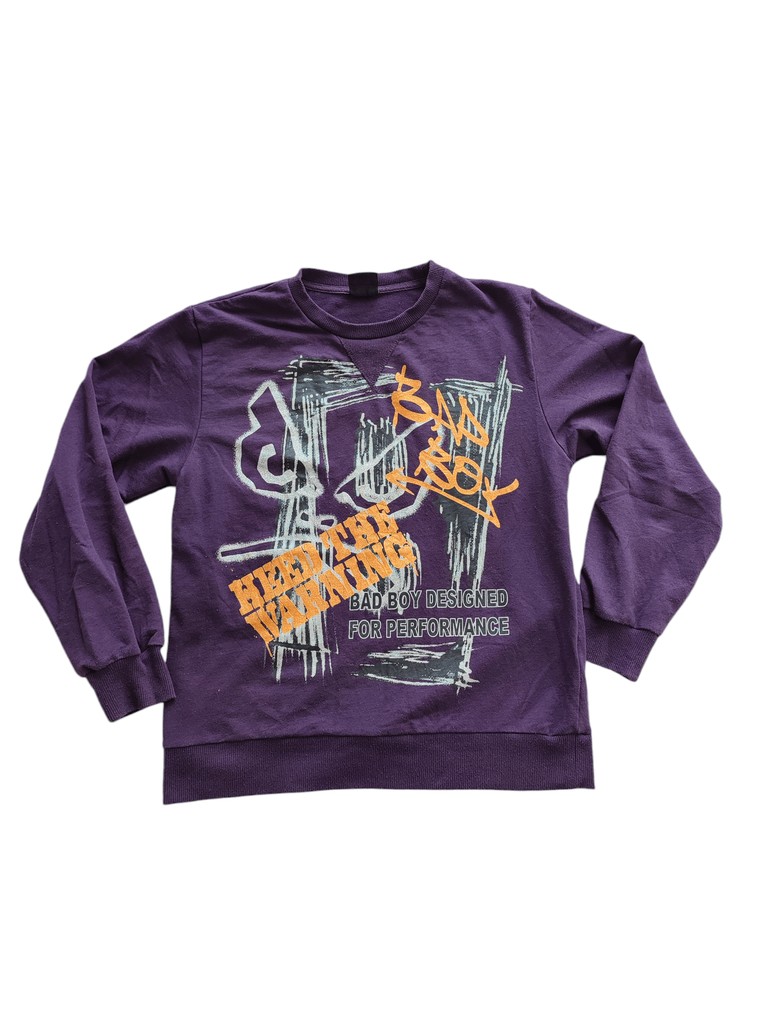 Vintage 💥90s💥 BAD BOY FOR PERFORMANCE SWEATSHIRT Size US S / EU 44-46 / 1 - 3 Thumbnail