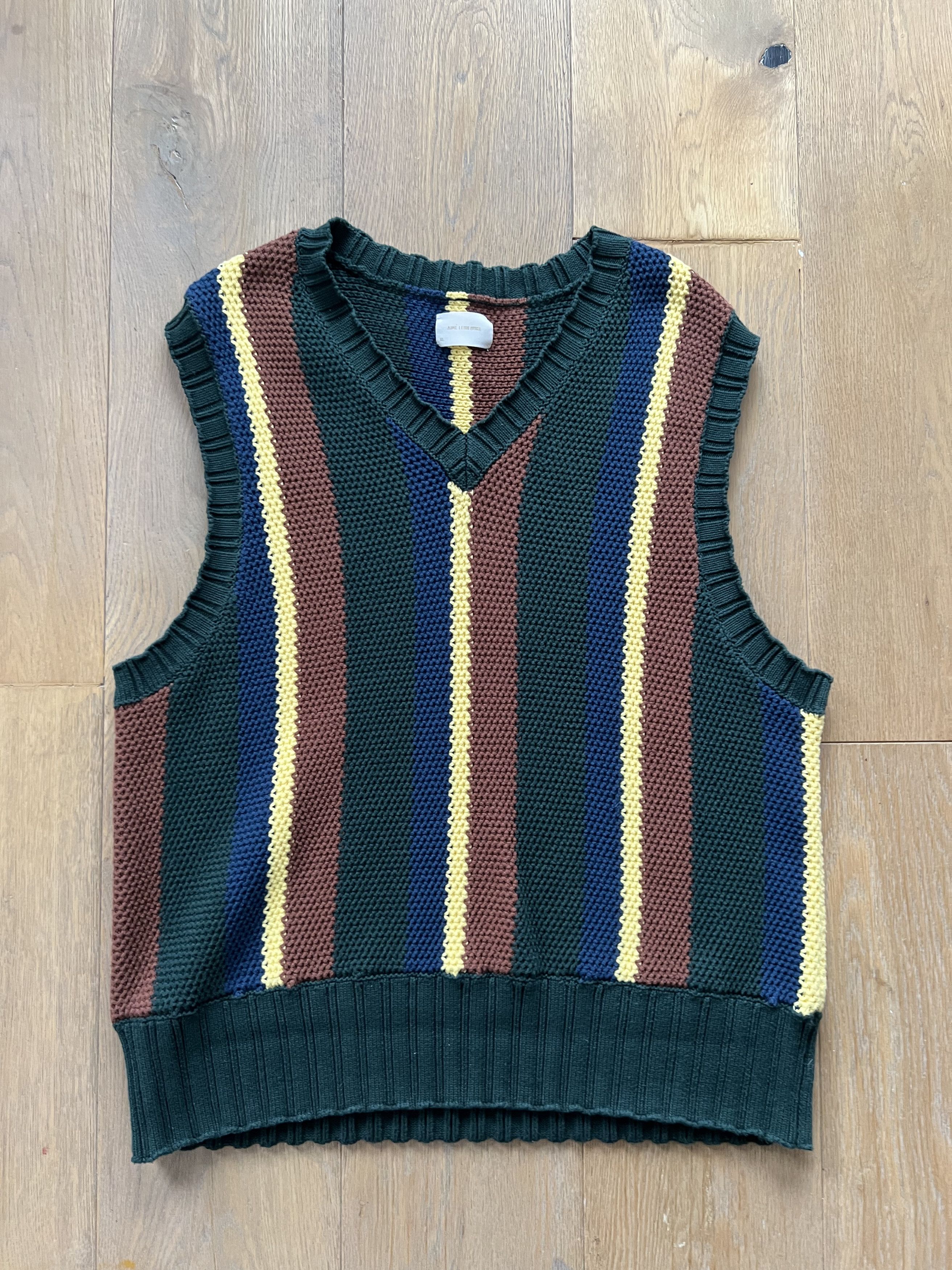 Aime Leon Dore striped vest ベスト Mファッション - e-lam.eu