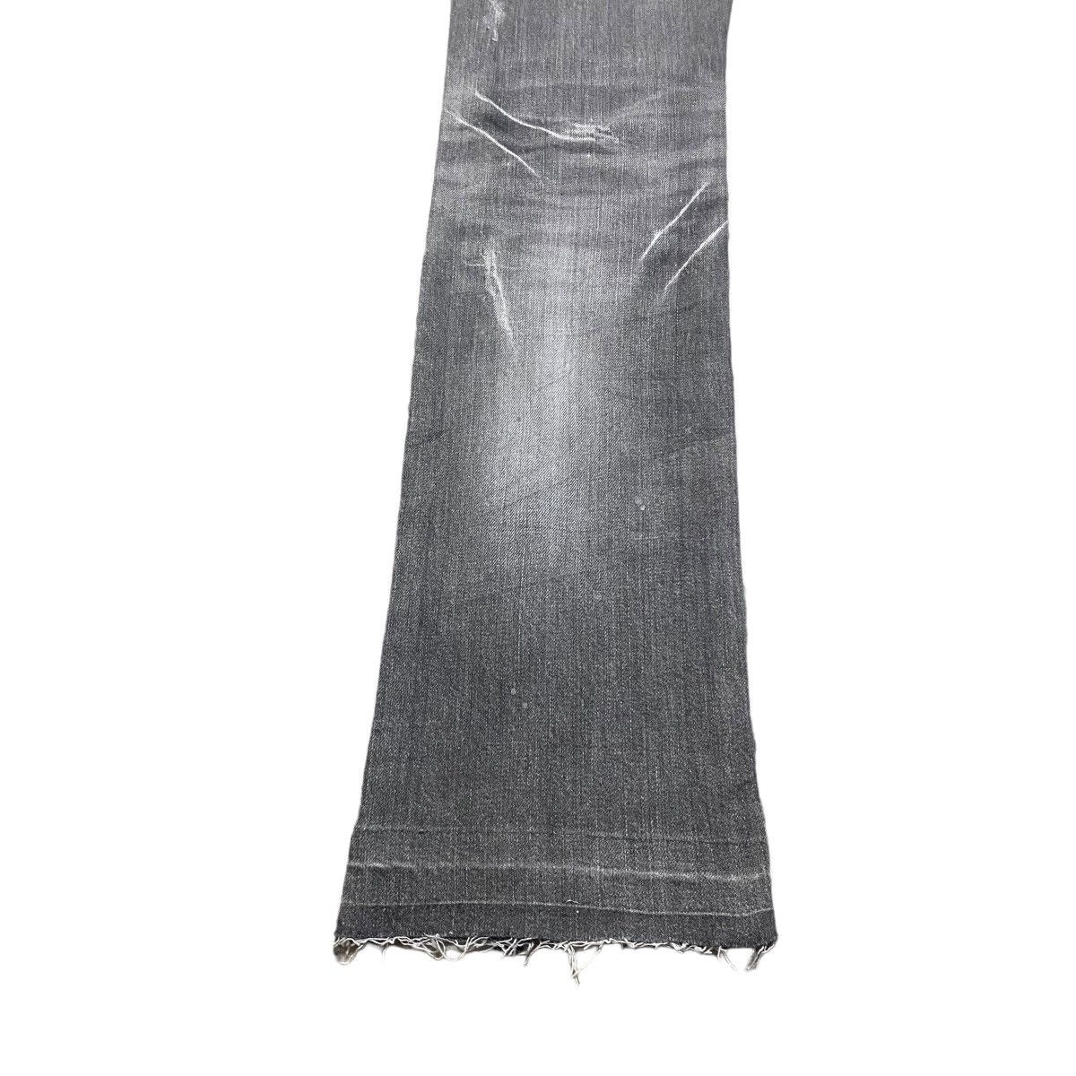 Tornado Mart Tornado Mart Bullet Hole Denim Flare Jeans Size US 33 - 15 Thumbnail