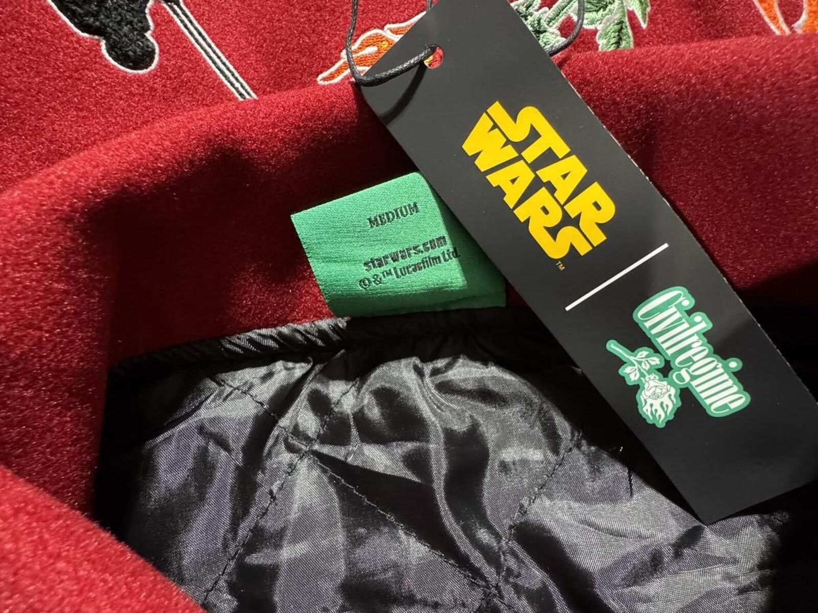 Civil Regime Civil Regime x Star Wars Rebellion Letterman Jacket Size US L / EU 52-54 / 3 - 4 Thumbnail