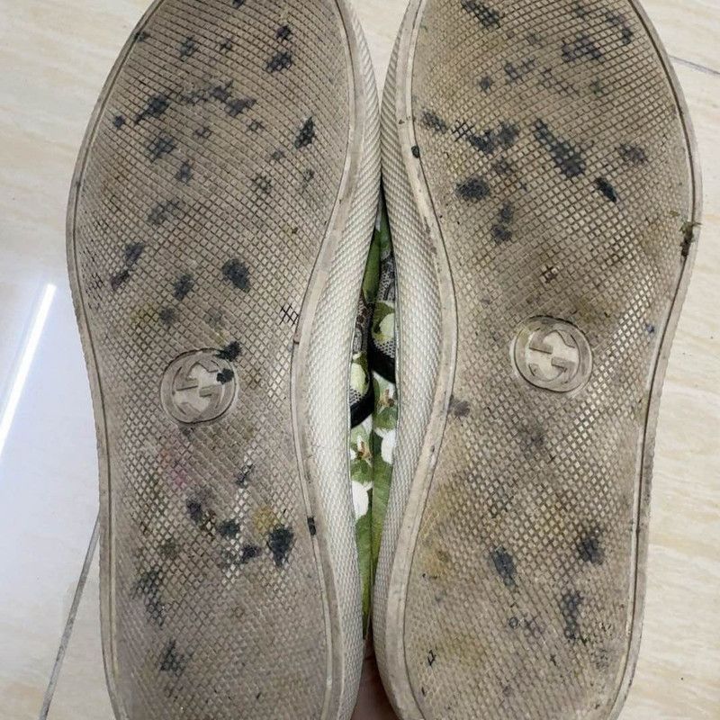 Gucci GUCCI Floral Slip-On Sneakers for Men Size US 9.5 / EU 42-43 - 4 Thumbnail